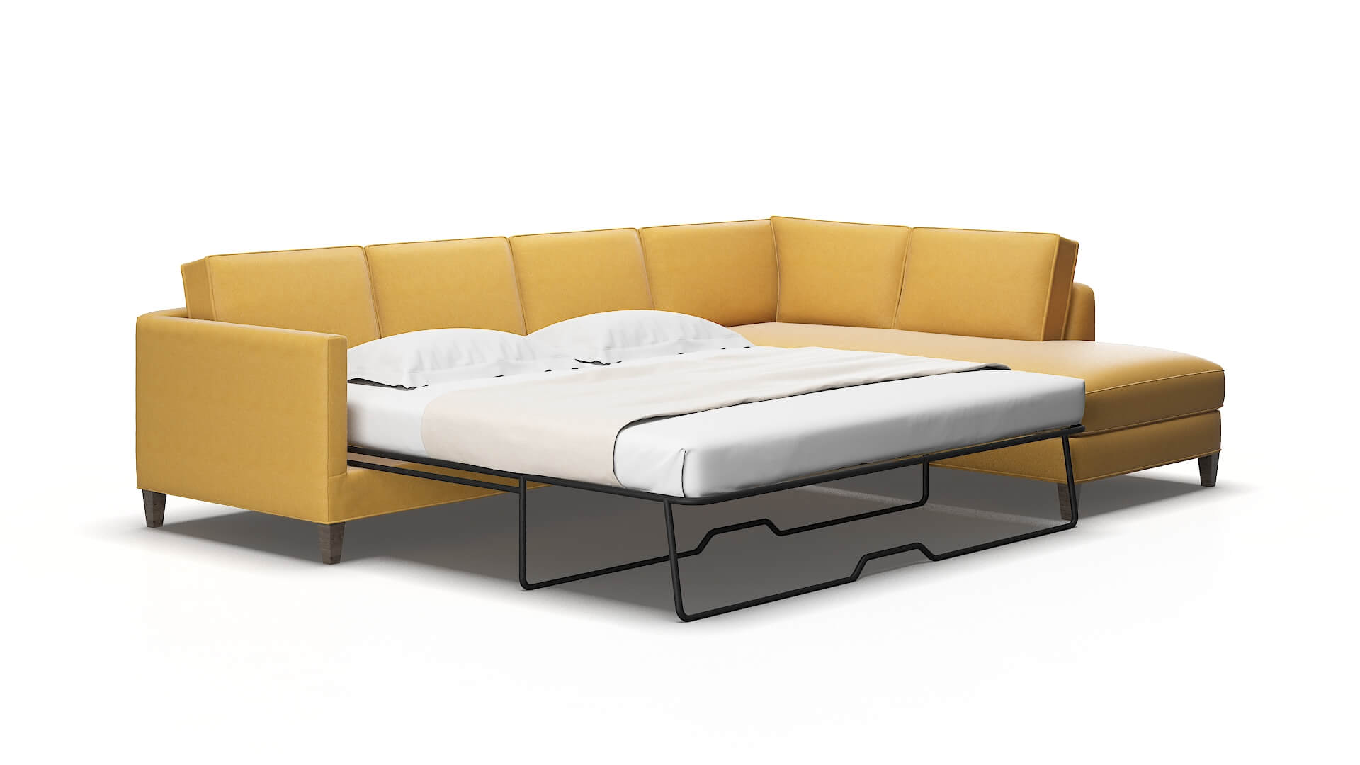 Alps Dream_d Sunflower Panel Sleeper espresso legs 2