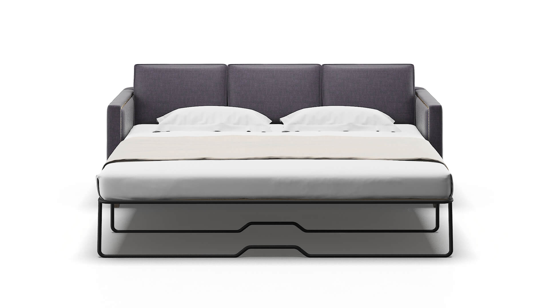 Alps Durham Ink Sofa Sleeper Espresso legs 1