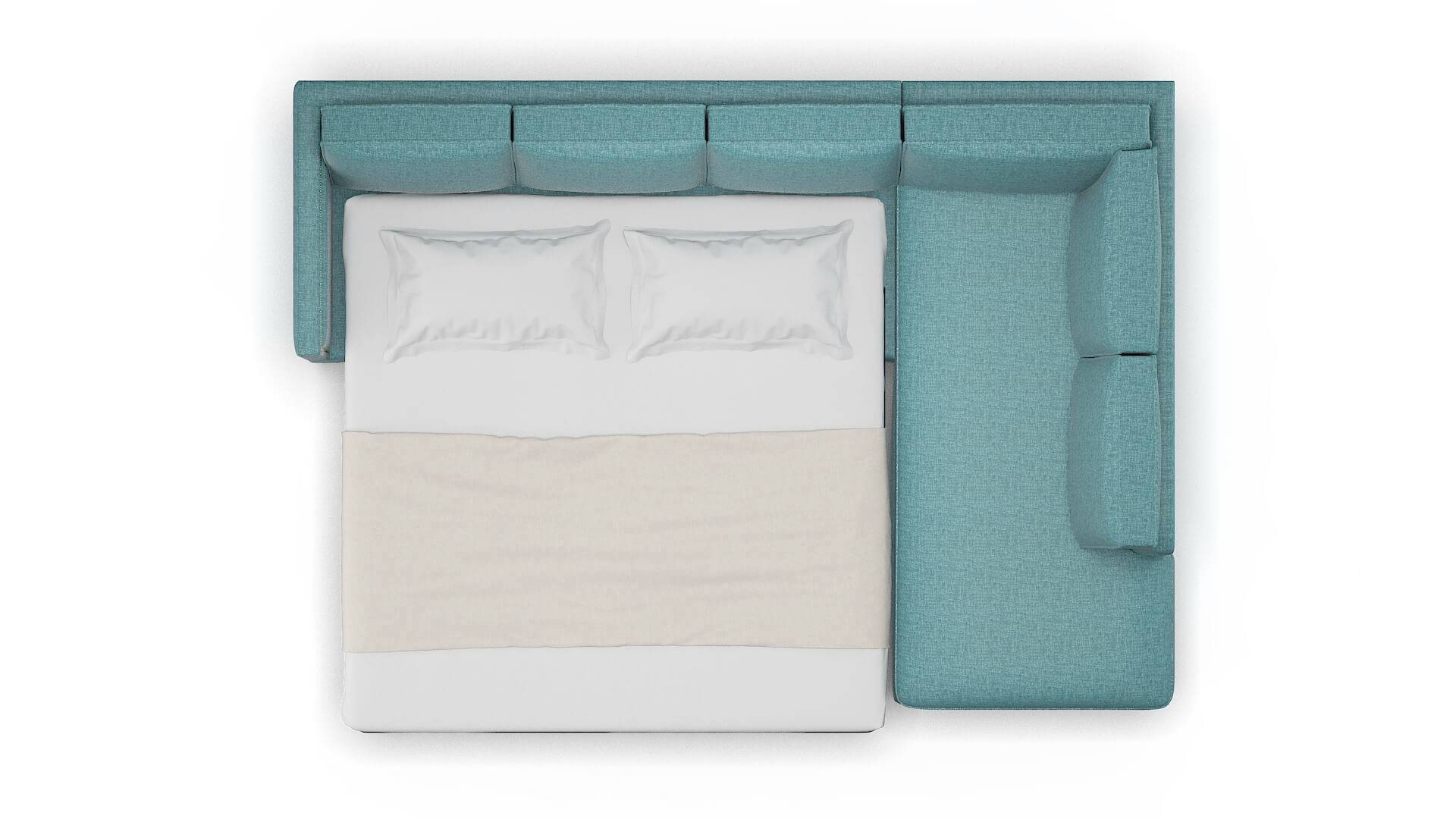 Alps Elliot Eclipse Panel Sleeper Espresso legs 3