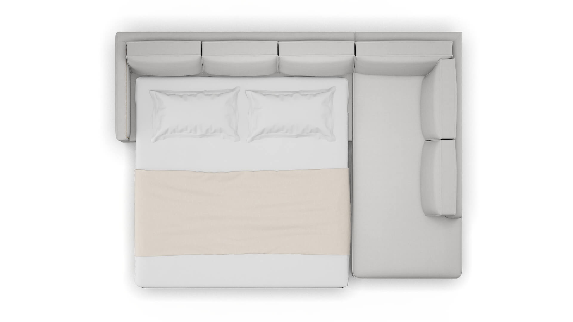 Alps Geo Sterling Panel Sleeper Espresso legs 3