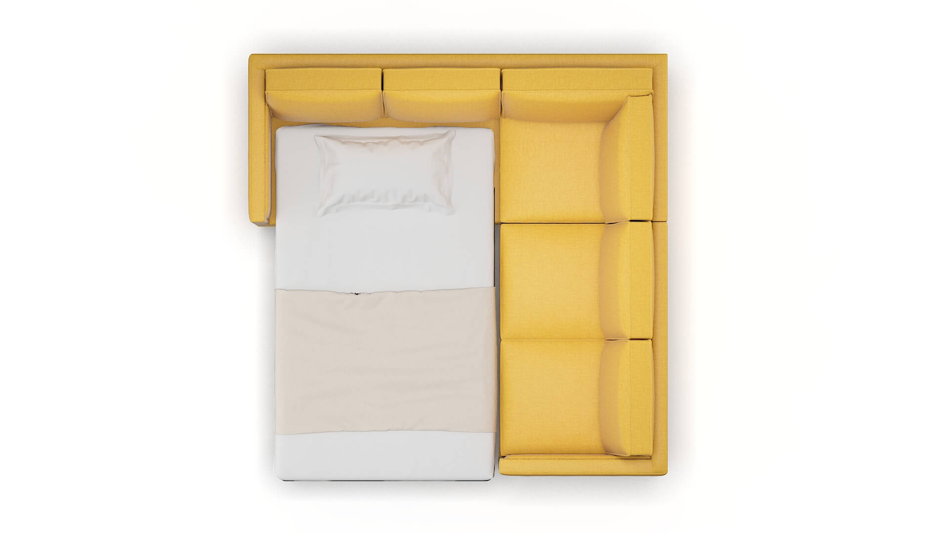 Alps Hepburn Chai_tea Sectional Sleeper Espresso legs 3