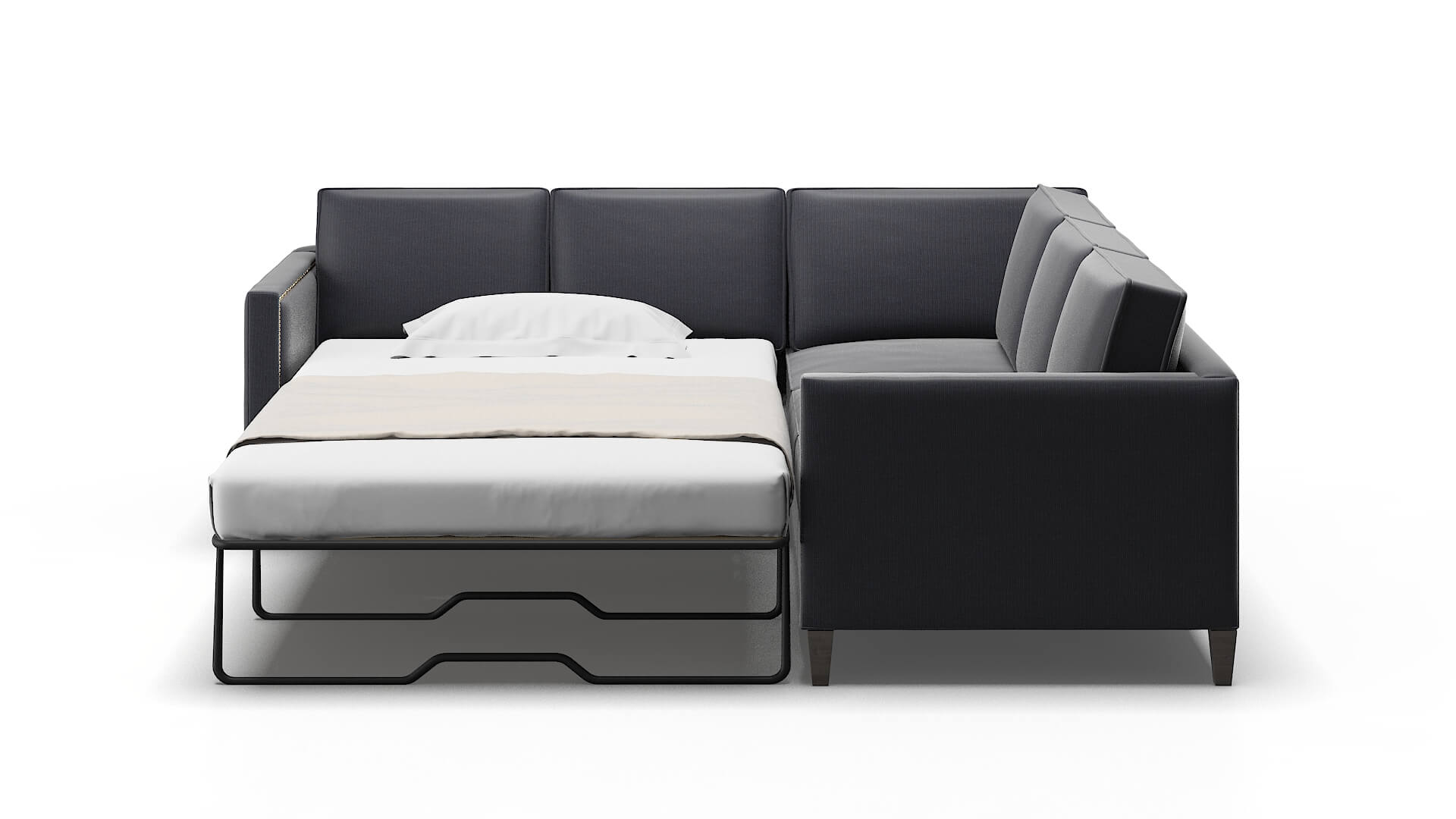 Alps Hepburn_hrp Deep_sea Sectional Sleeper Espresso legs 1