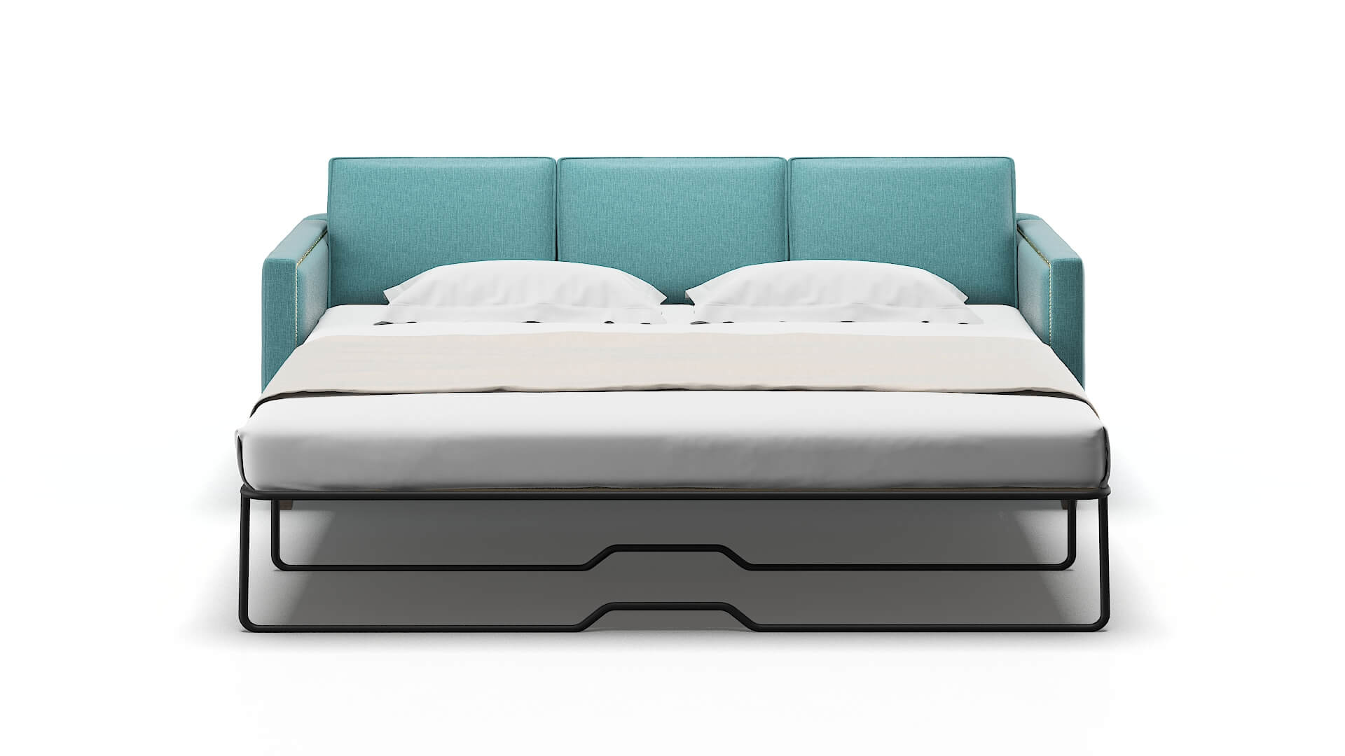 Alps Hepburn_hrp Emerald Sofa Sleeper Espresso legs 1