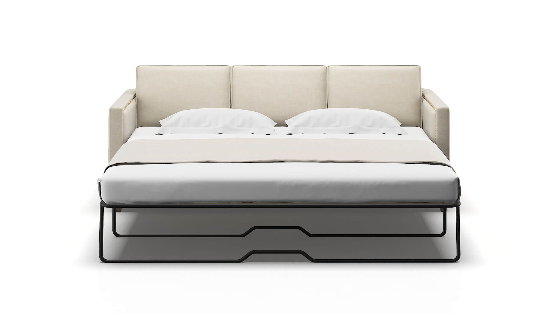 Alps Keylargo Almond Sofa Sleeper Espresso legs 1