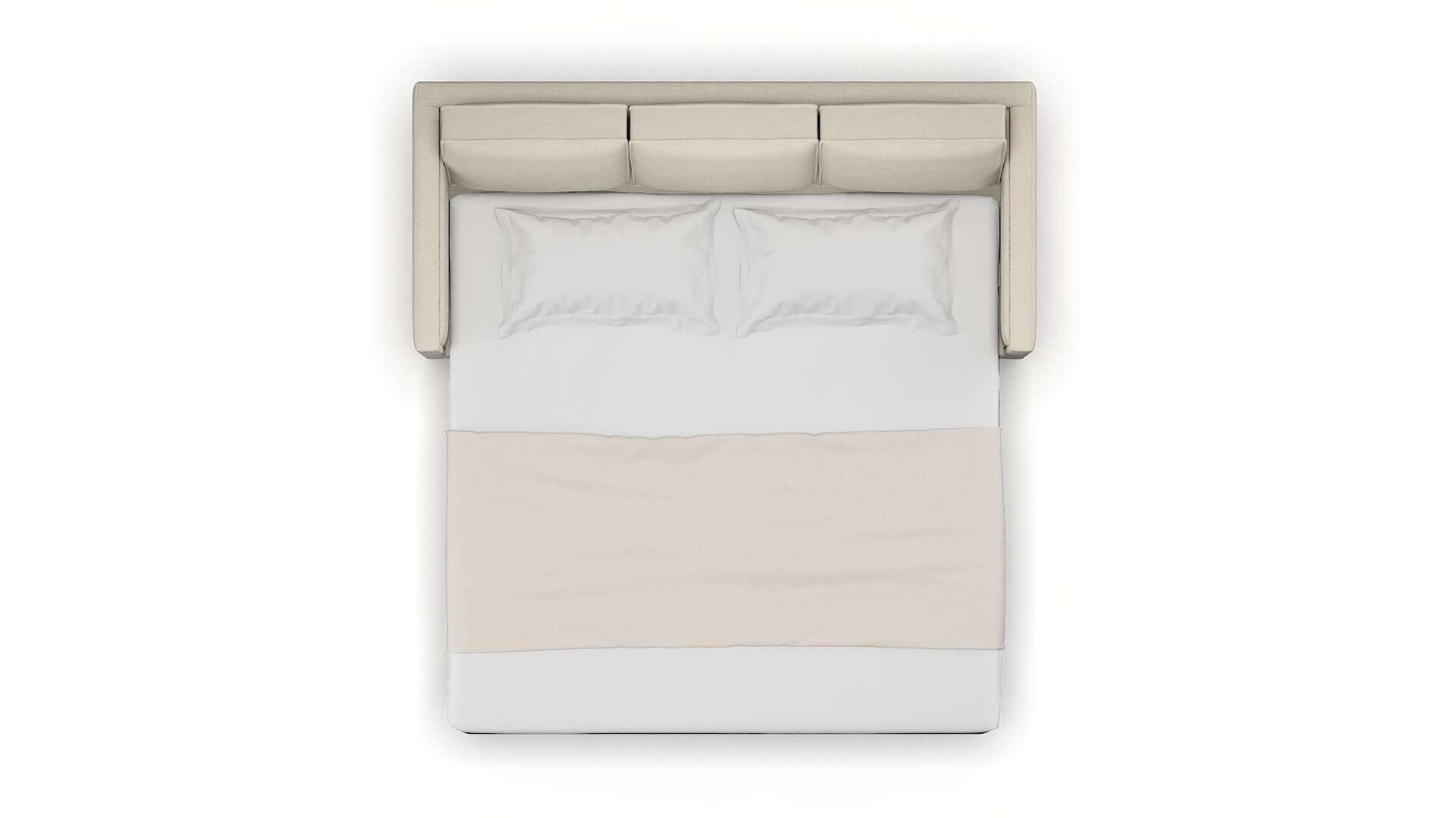 Alps Keylargo Almond Sofa Sleeper Espresso legs 3