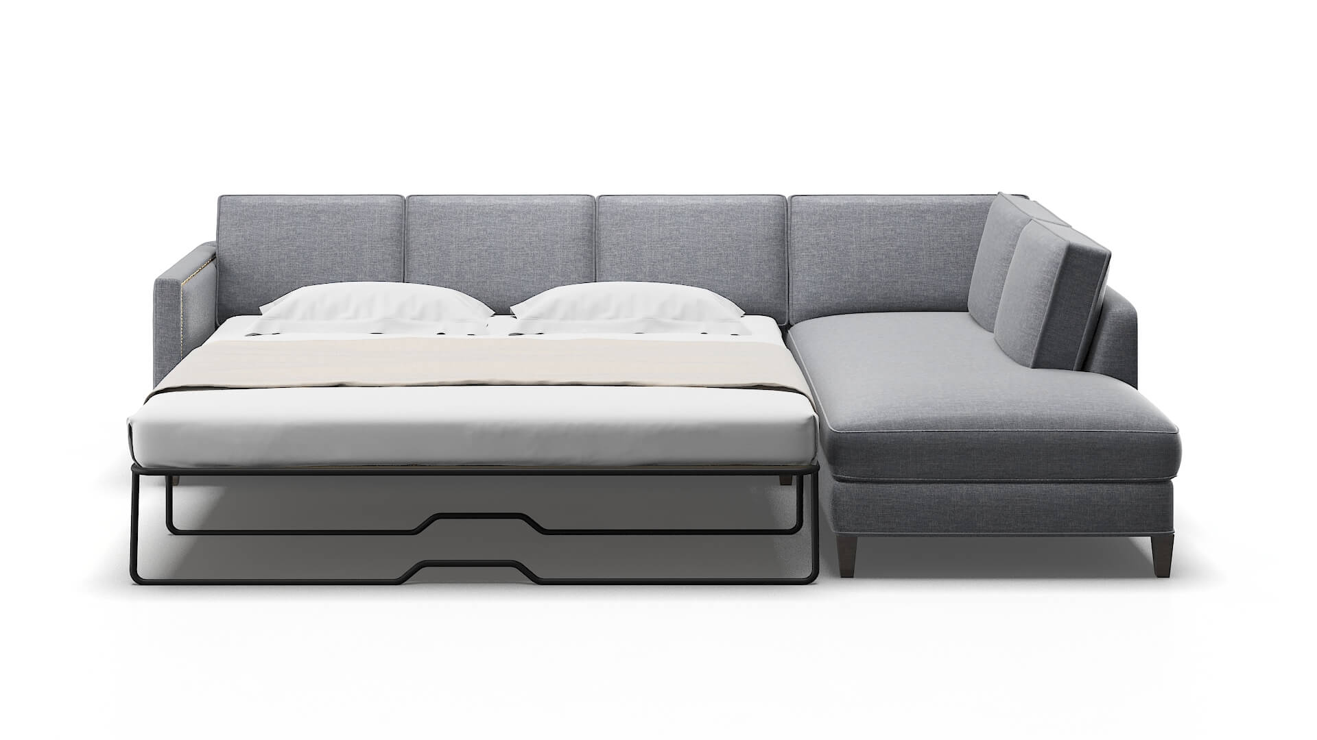 Alps Keylargo Ash Panel Sleeper Espresso legs 1