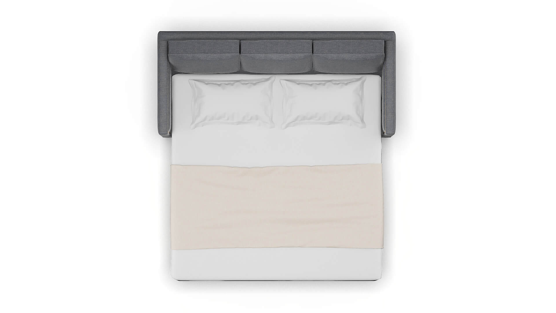 Alps Keylargo Graphite Sofa Sleeper Espresso legs 3