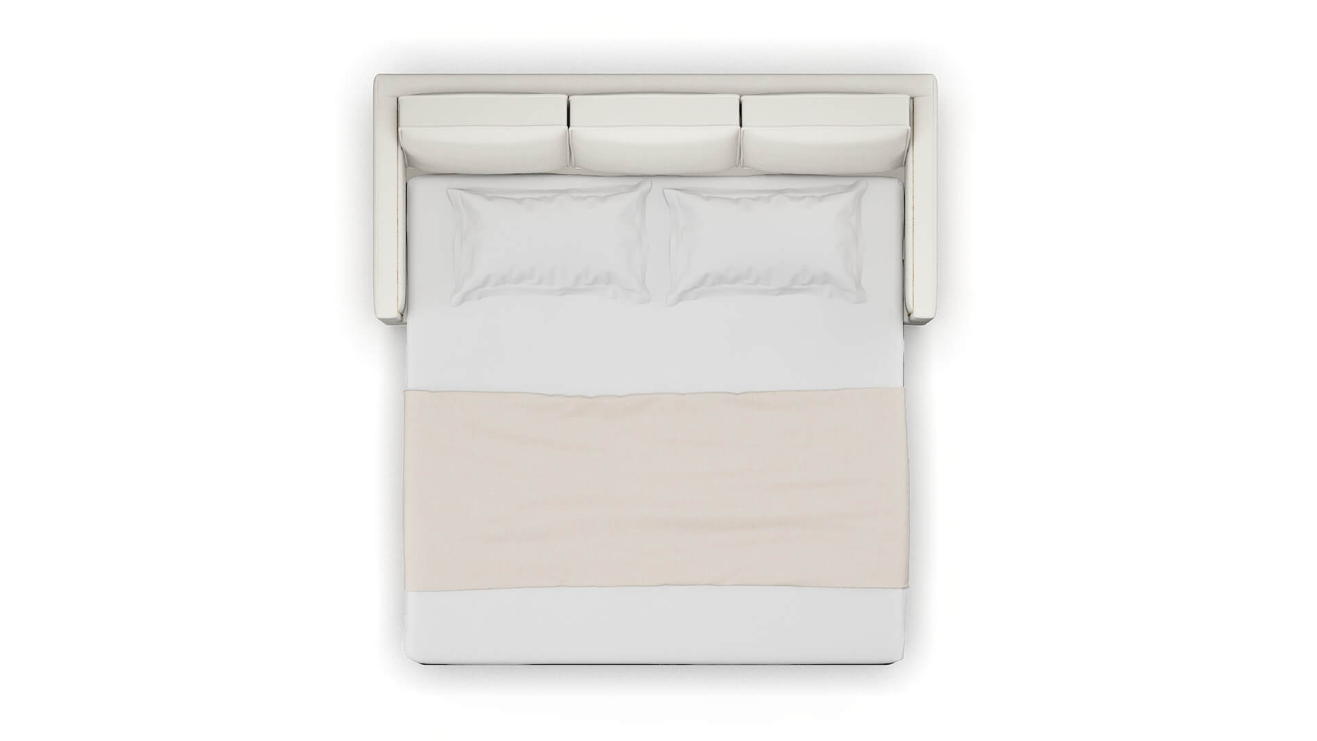 Alps Keylargo Oatmeal Sofa Sleeper Espresso legs 3