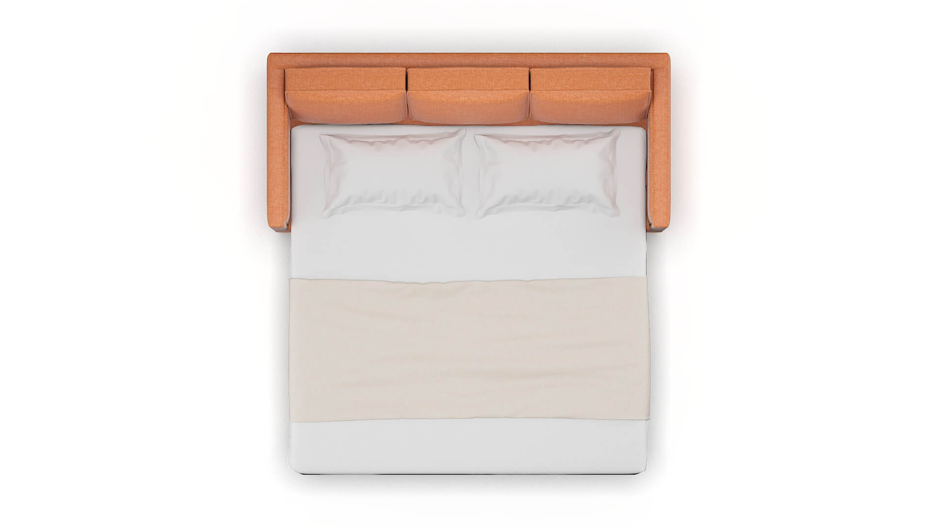 Alps Keylargo Terracotta Sofa Sleeper Espresso legs 3