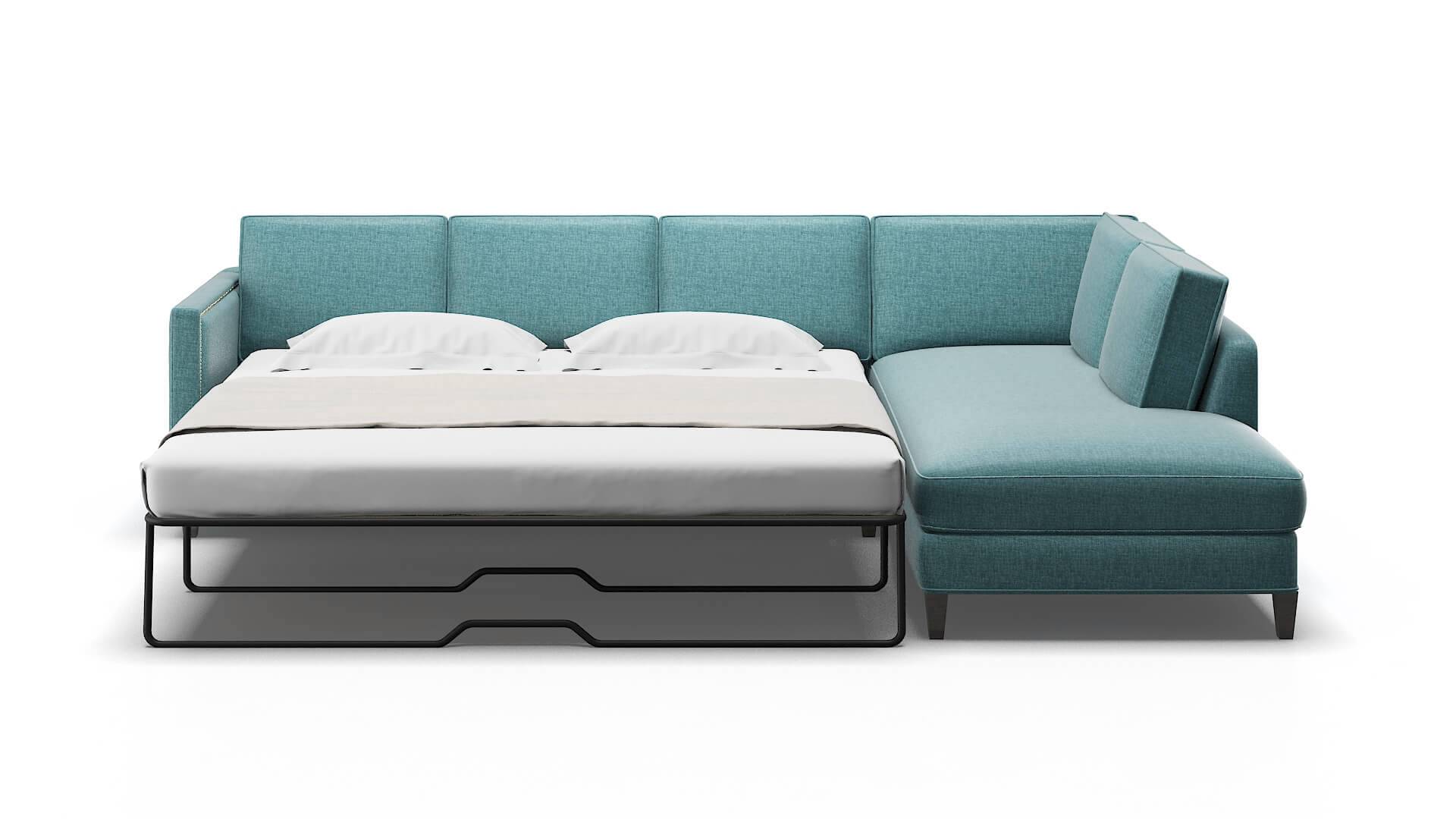 Alps Keylargo Zenithteal Panel Sleeper Espresso legs 1