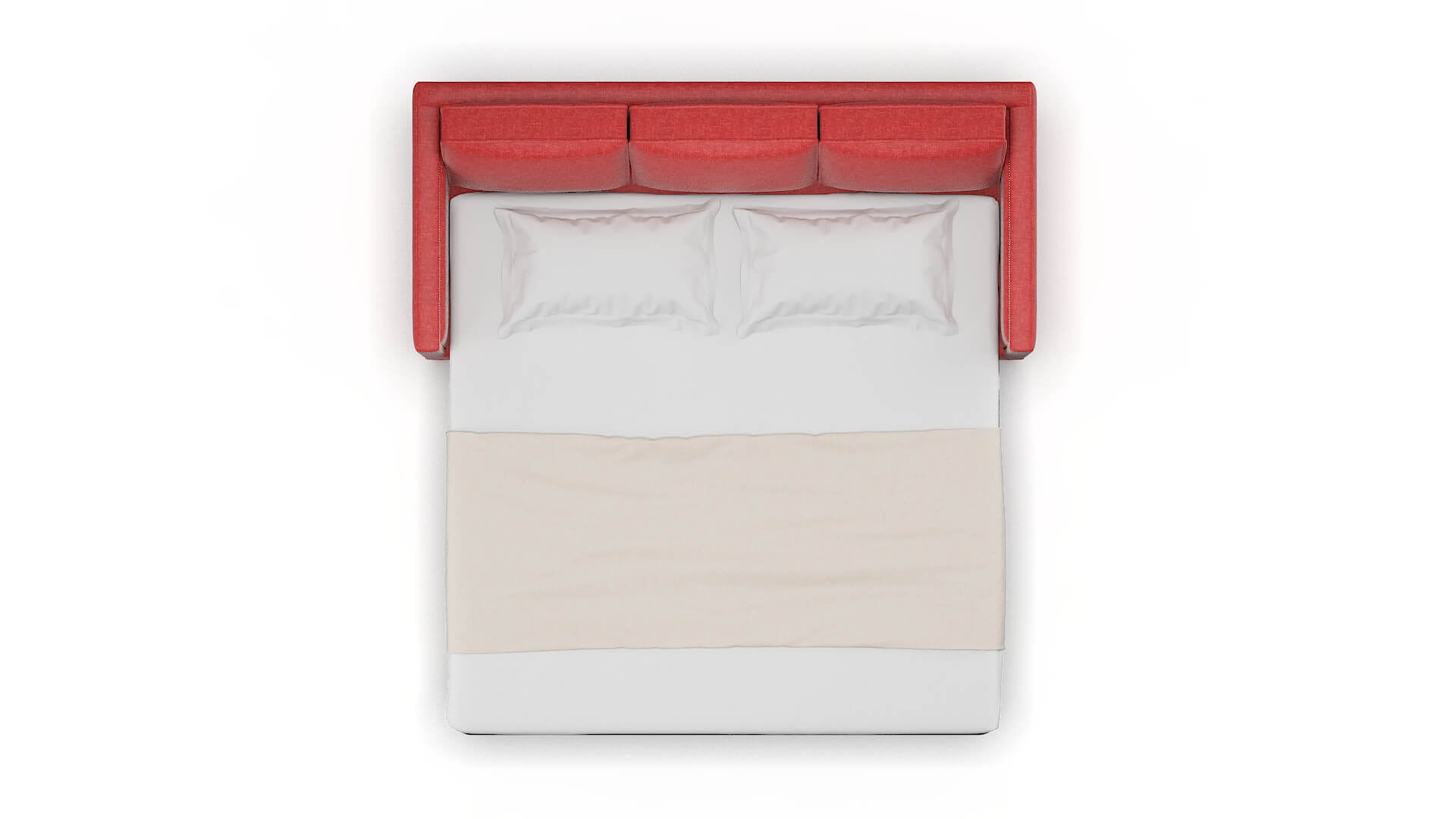 Alps Leslie Poppy Sofa Sleeper Espresso legs 3