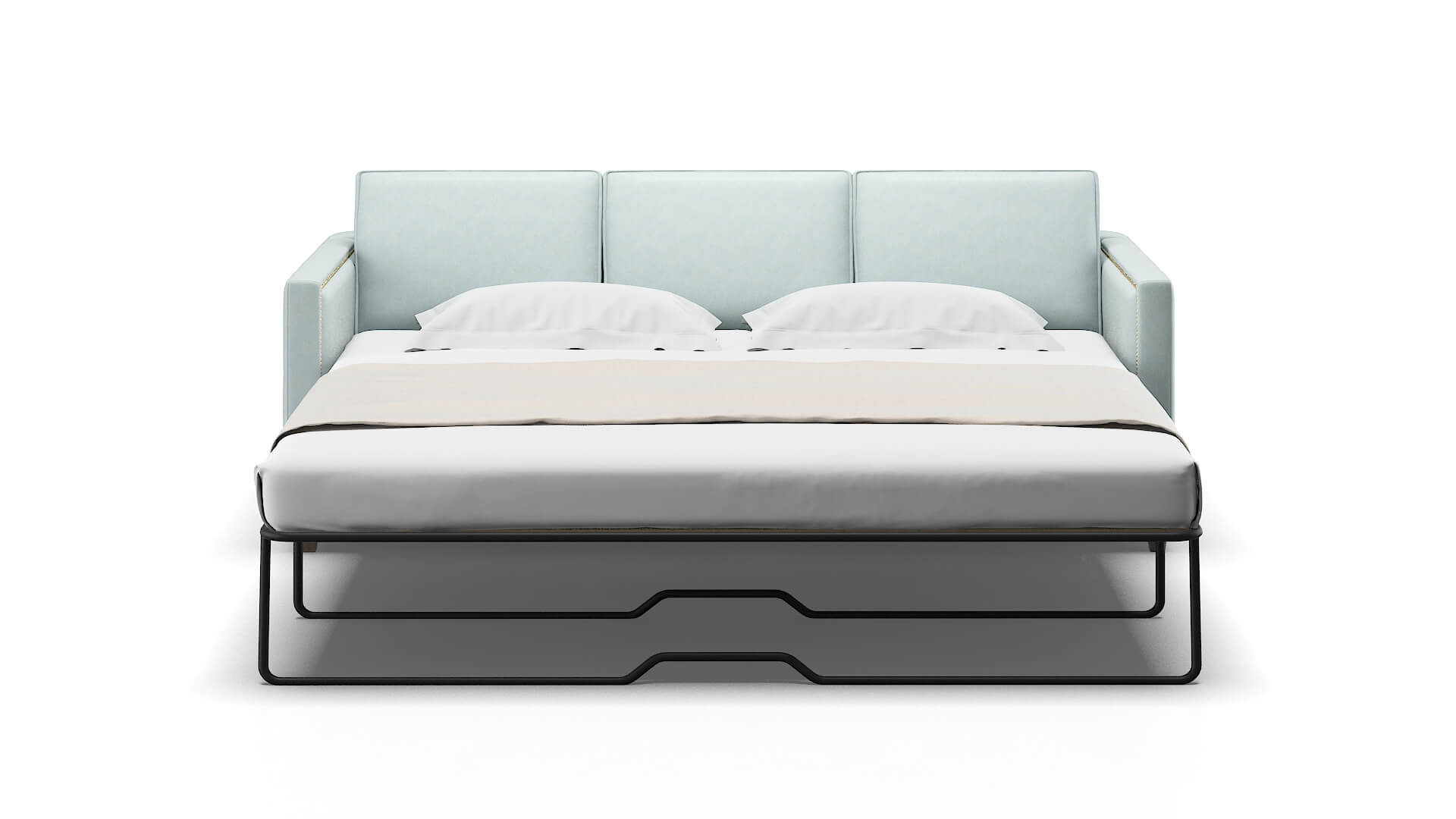 Alps Leslie Robins_egg Sofa Sleeper Espresso legs 1