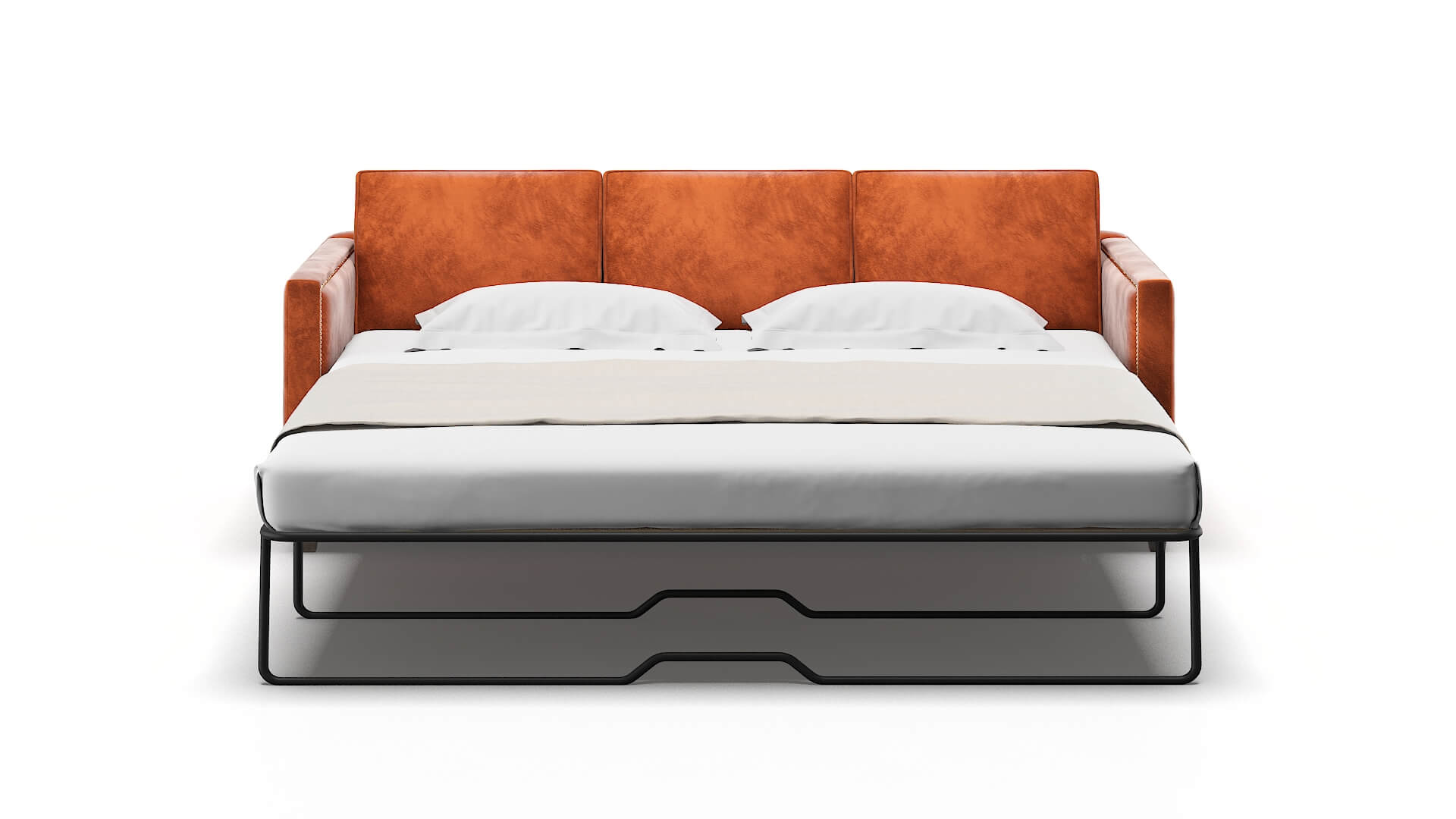 Alps Loft Copper Sofa Sleeper Espresso legs 1