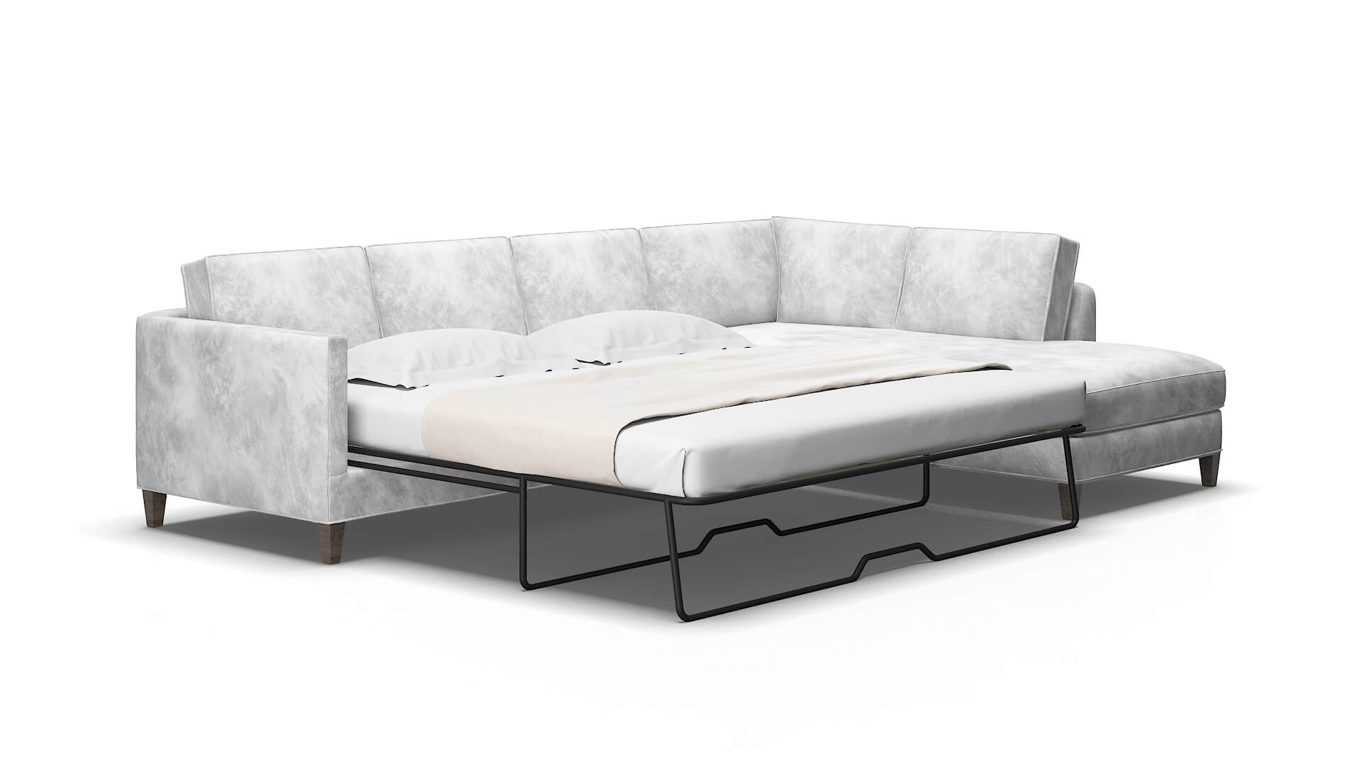 Alps Loft snowfall Panel sleeper Espresso Legs  2