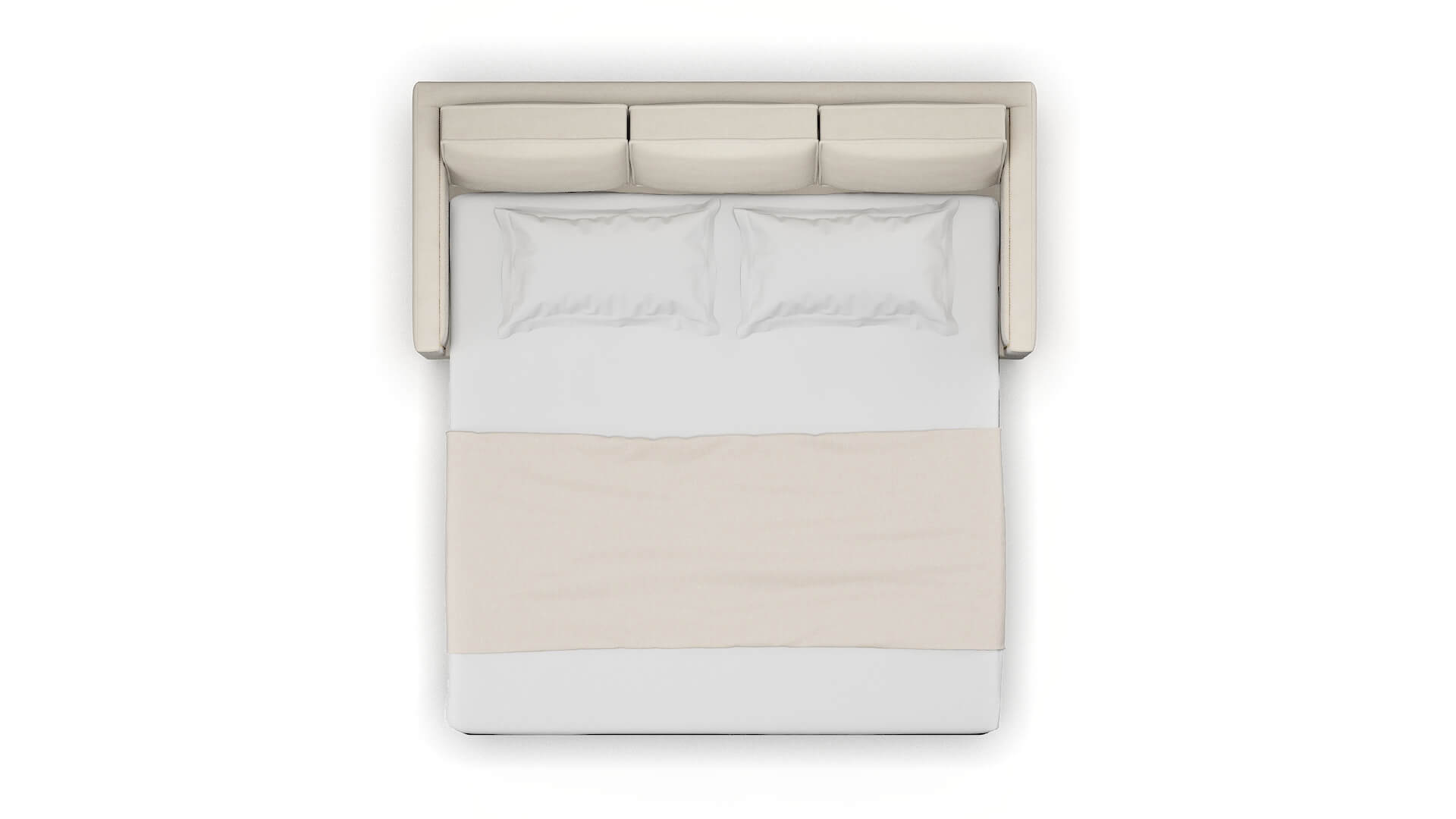 Alps Malibu Linen Sofa Sleeper Espresso legs 3