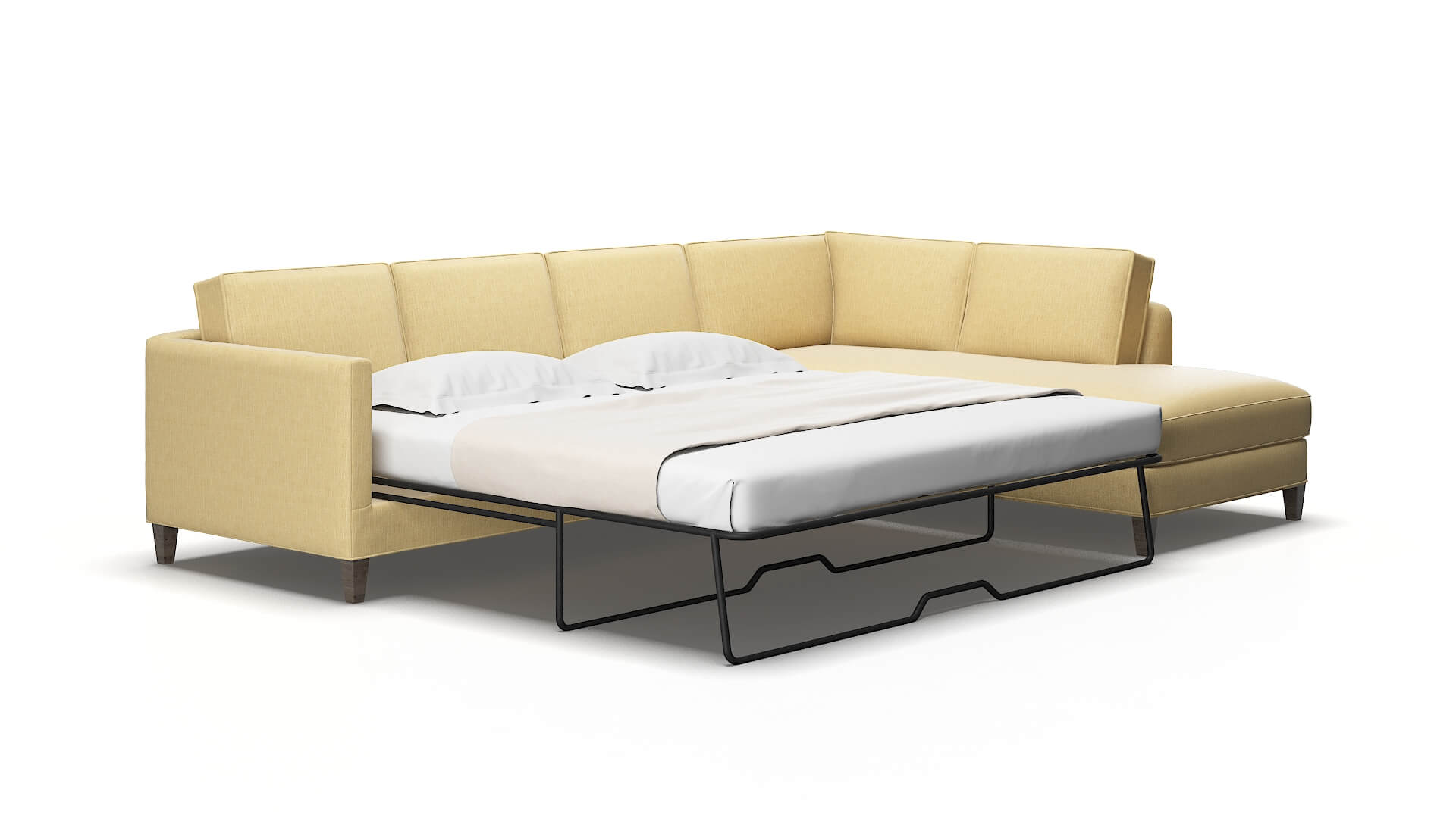 Alps Malibu maize Panel sleeper Espresso Legs  2