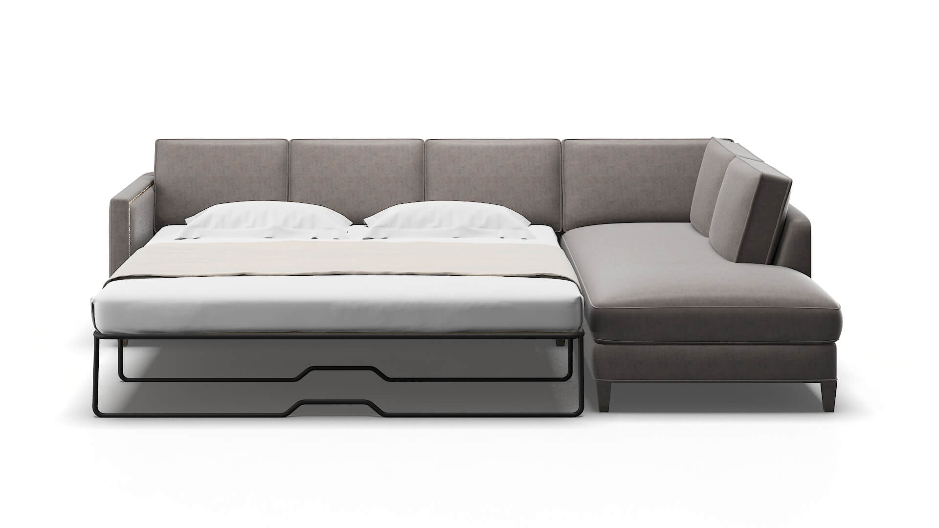 Alps Noble Otter Panel Sleeper Espresso legs 1