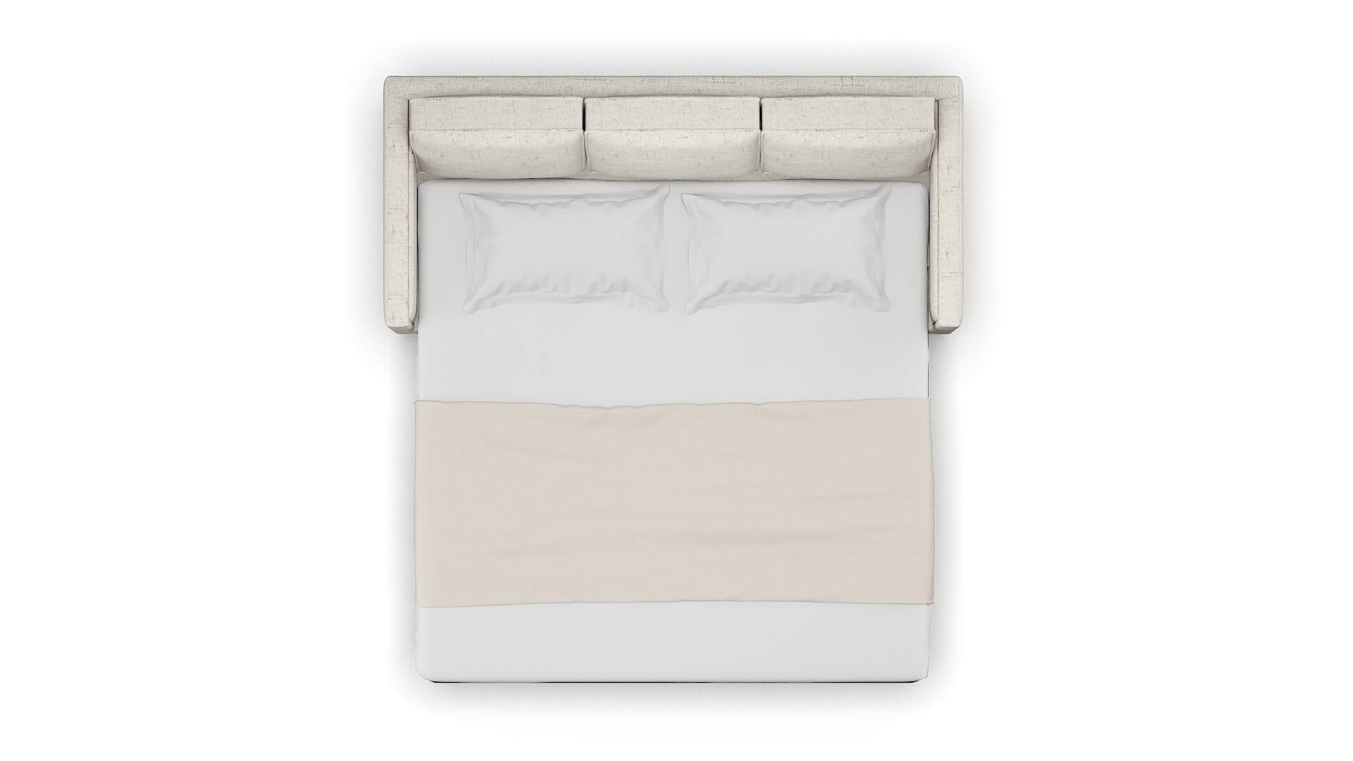 Alps Oceanside Natural Sofa Sleeper Espresso legs 3