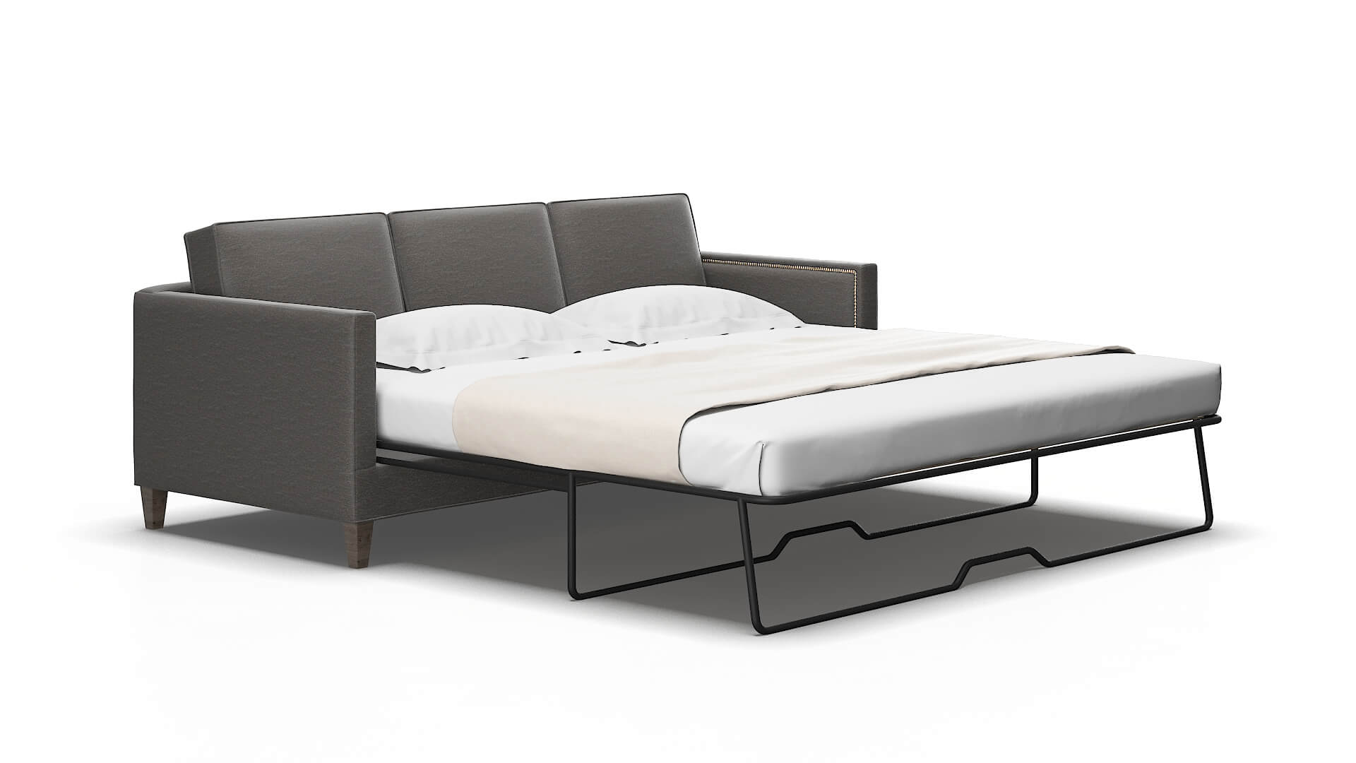 Alps Oscar grey Sofa sleeper Espresso Legs  2