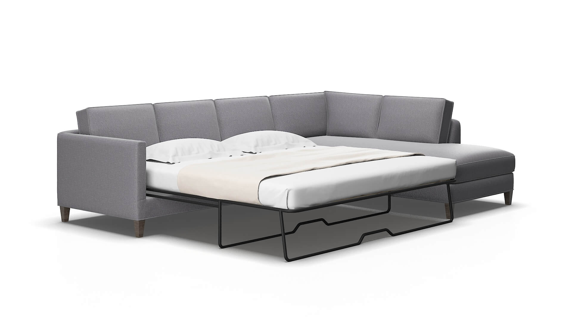 Alps Parker Ash Panel Sleeper Espresso legs 2