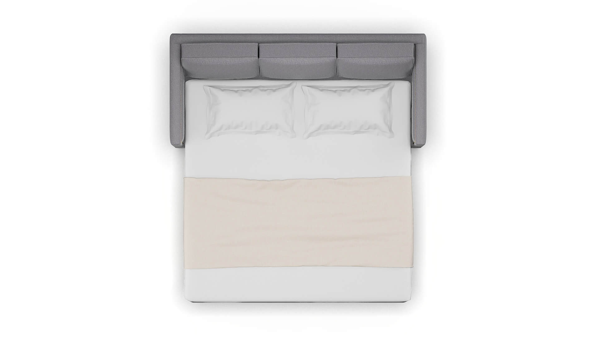 Alps Parker Ash Sofa Sleeper Espresso legs 3