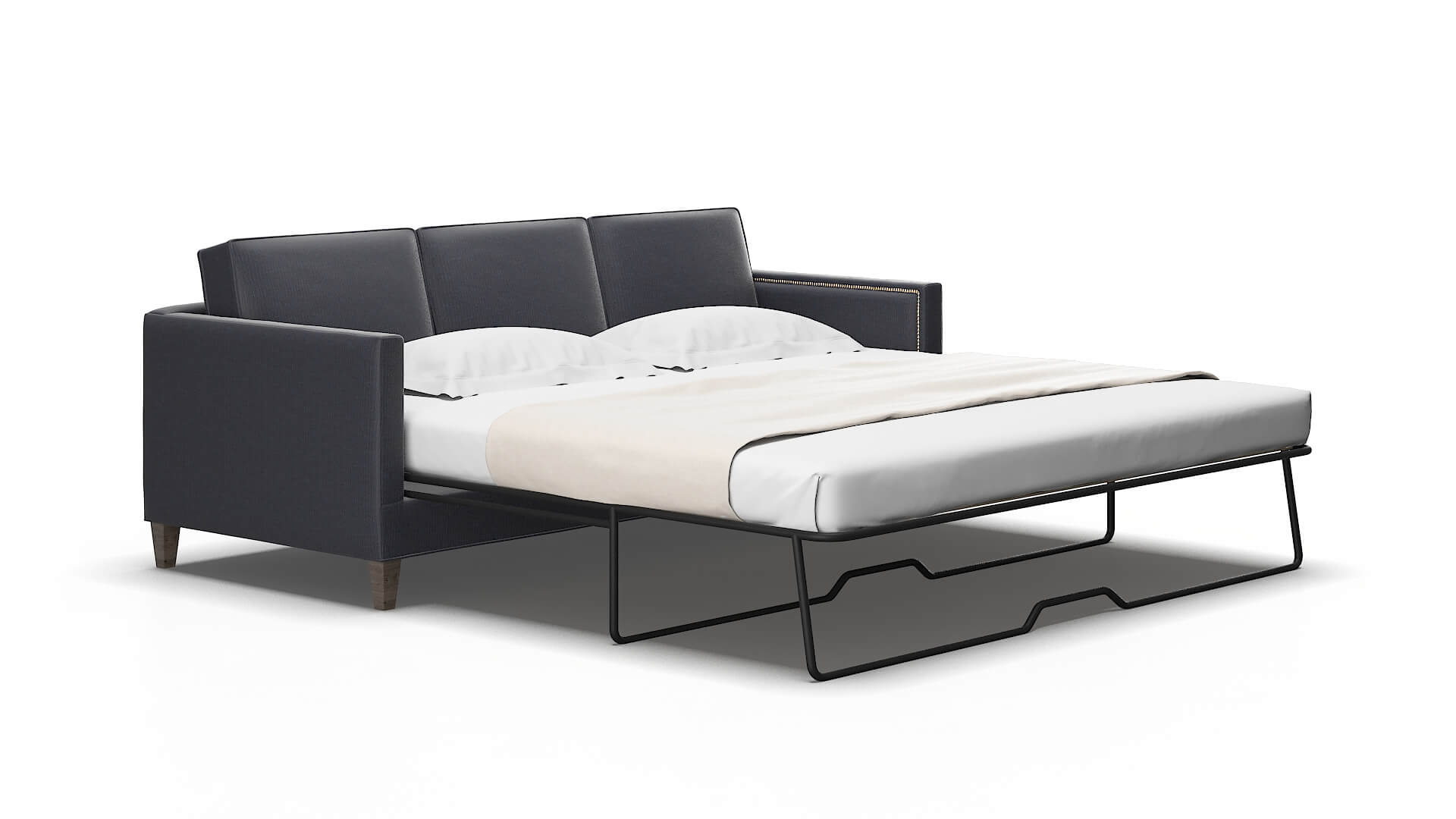 Alps Parker midnight Sofa sleeper Espresso Legs  2