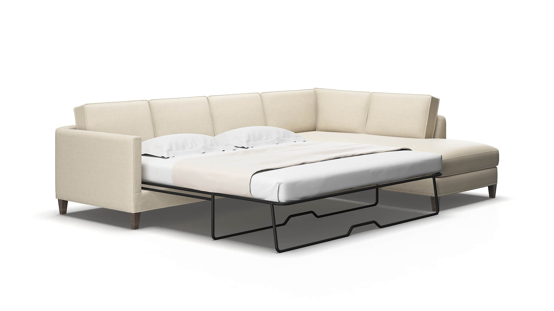 Alps Phoenix birch Panel sleeper Espresso Legs  2