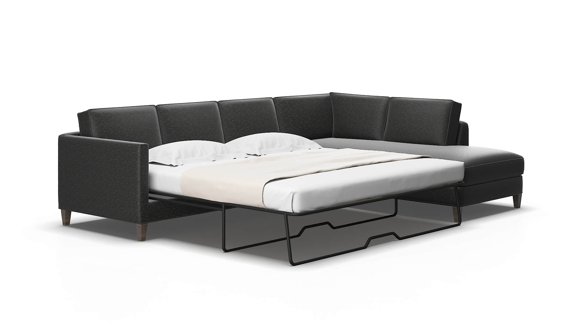 Alps Phoenix Charcoal Panel Sleeper Espresso legs 2