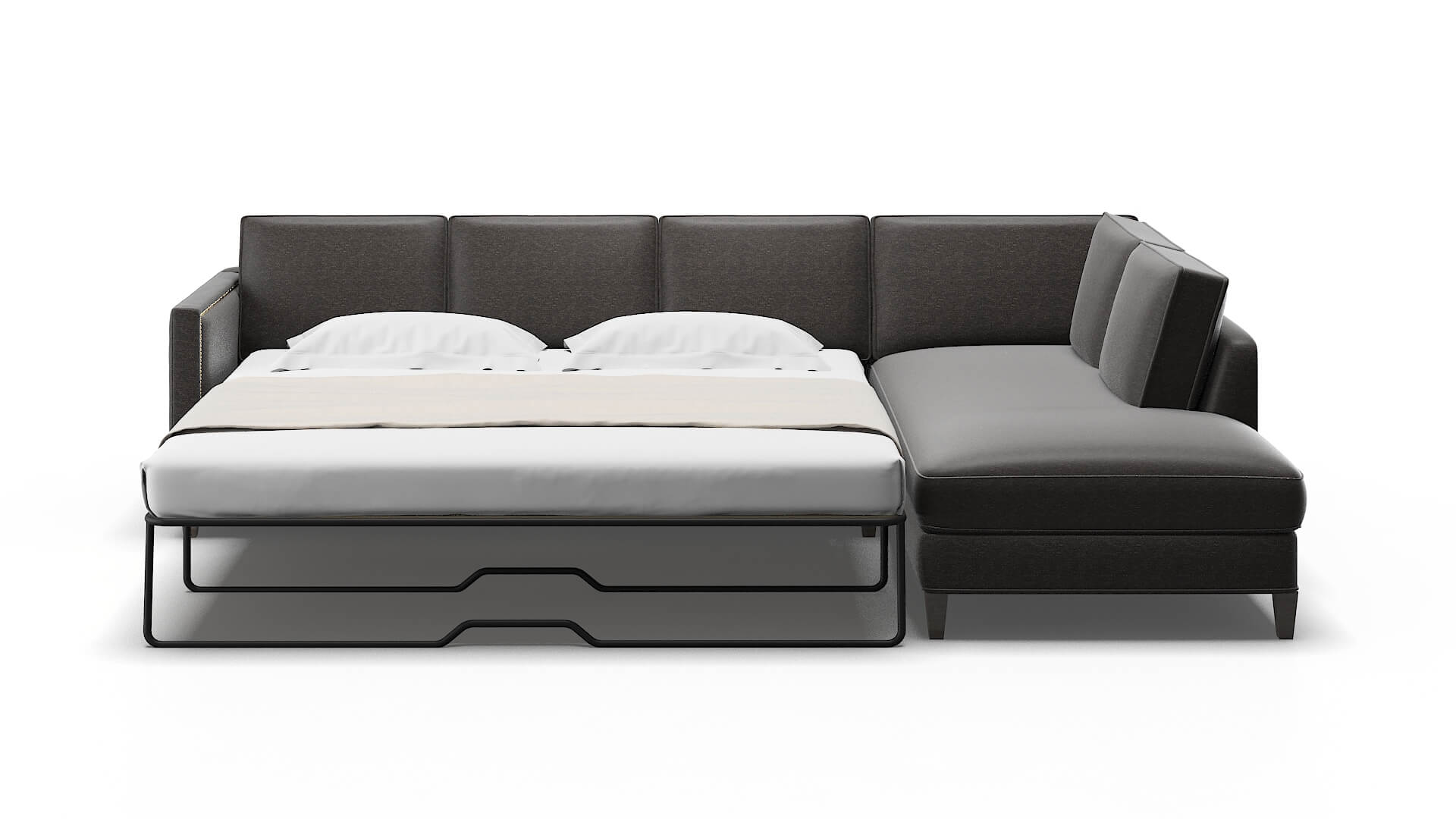 Alps Phoenix Chocolate Panel Sleeper Espresso legs 1