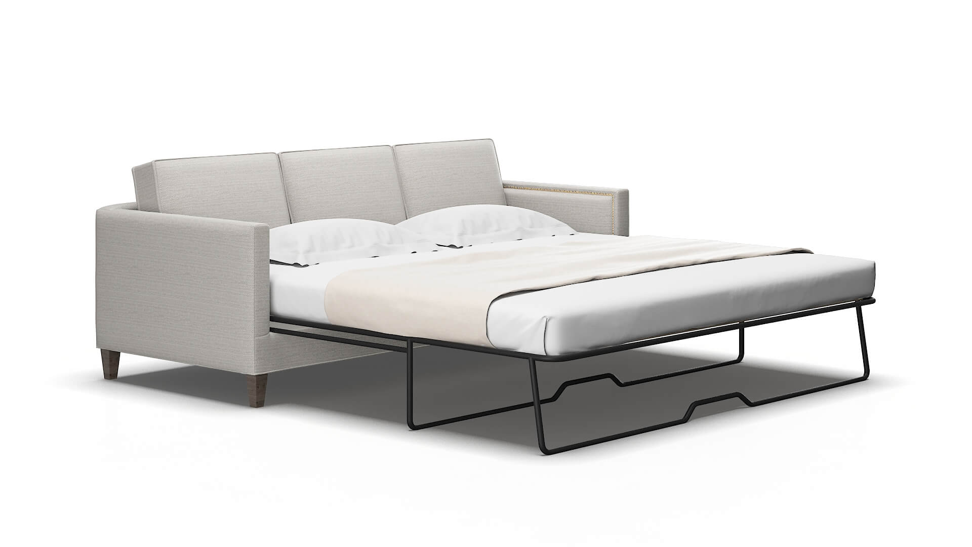 Alps Phoenix silver Sofa sleeper Espresso Legs  2