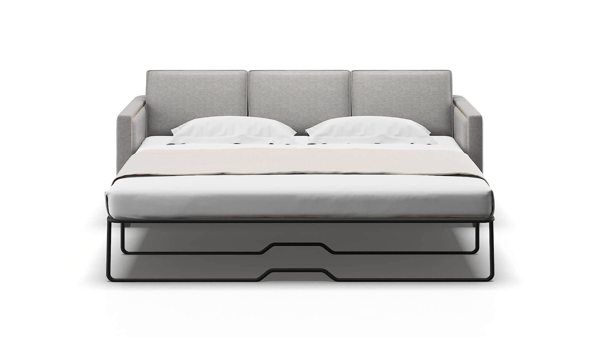 Alps Phoenix Smoke Sofa Sleeper Espresso legs 1