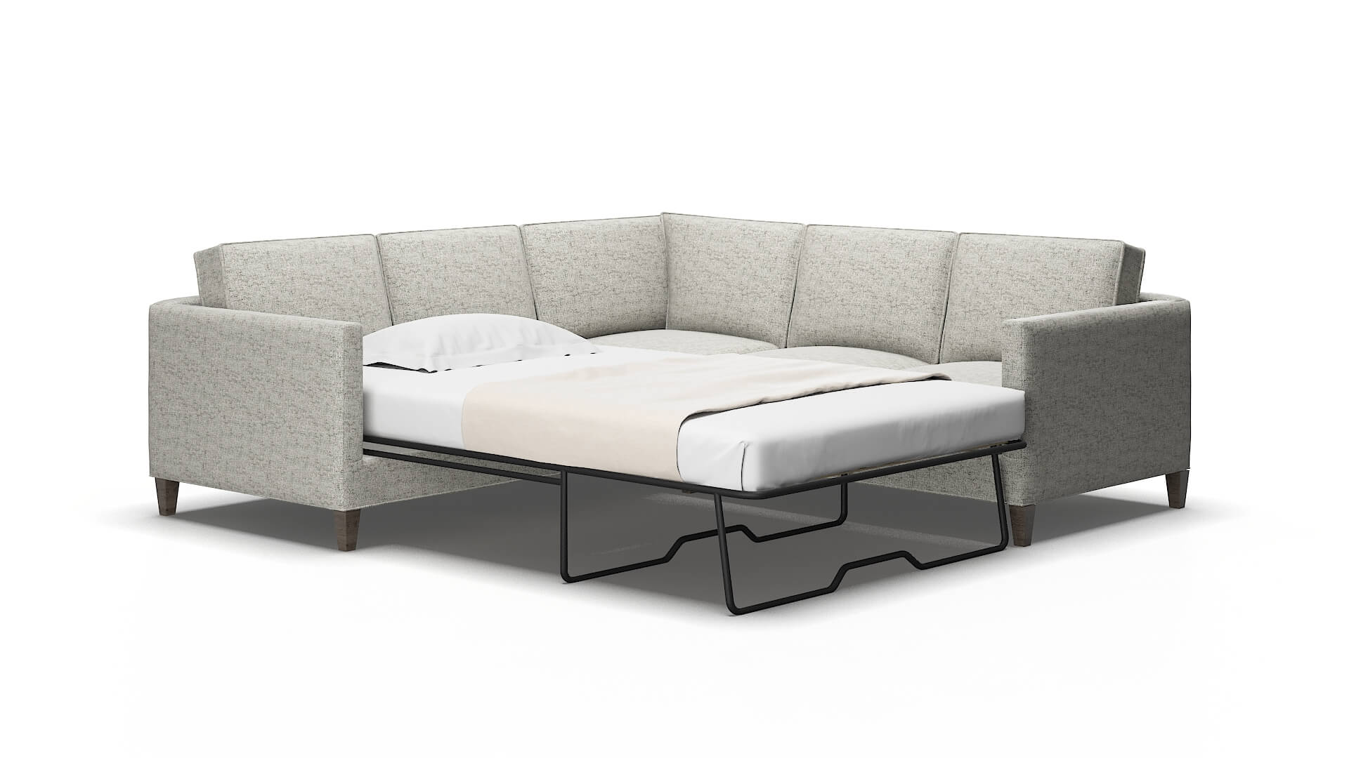 Alps Prime gravel Sectional sleeper Espresso Legs  2