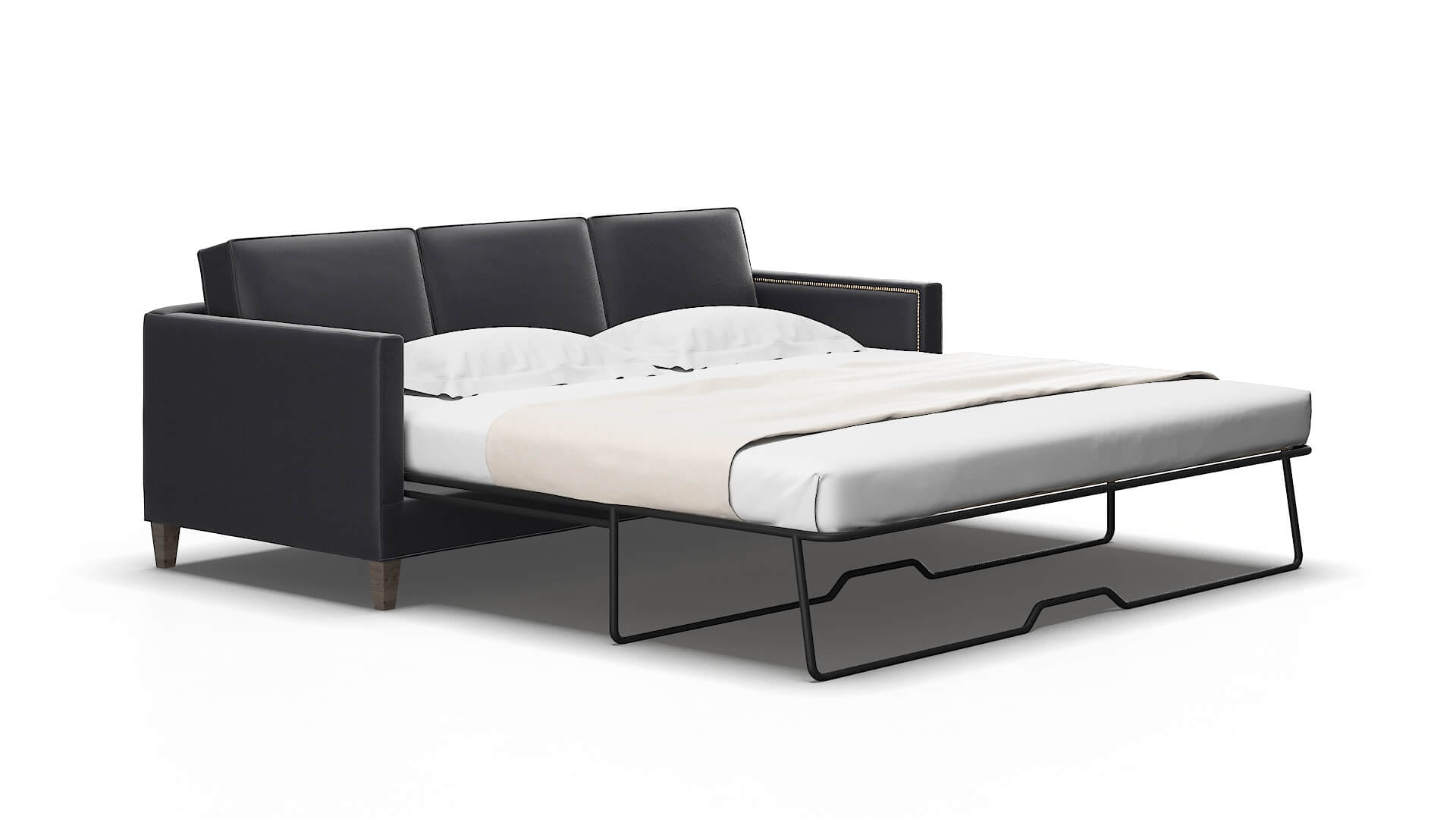 Alps Redondo navy Sofa sleeper Espresso Legs  2