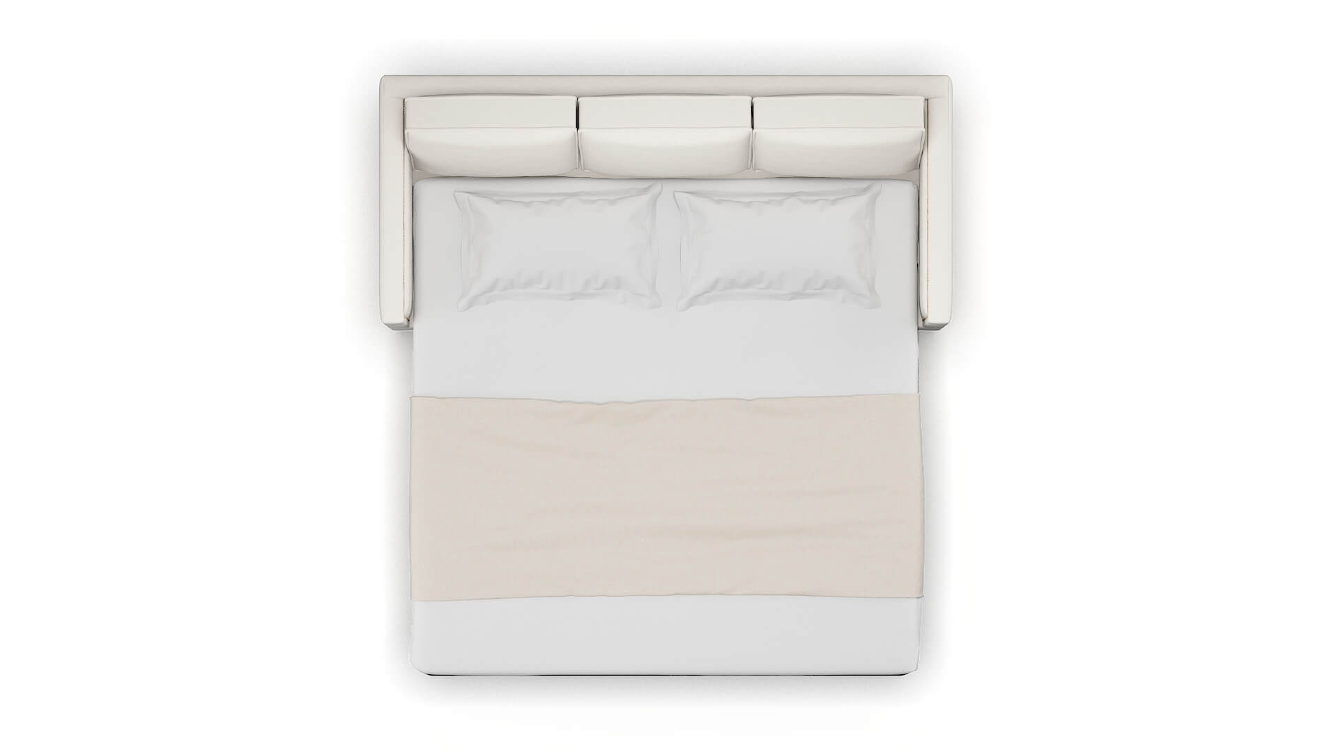 Alps Redondo Pearl Sofa Sleeper Espresso legs 3