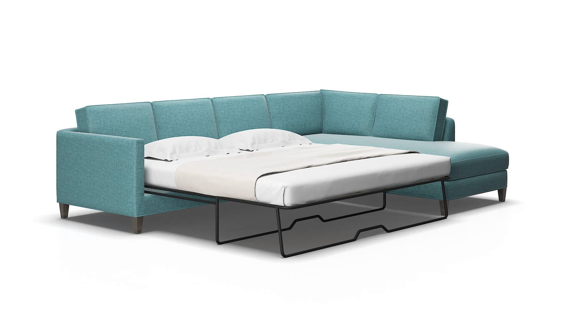 Alps Rocket peacock Panel sleeper Espresso Legs  2