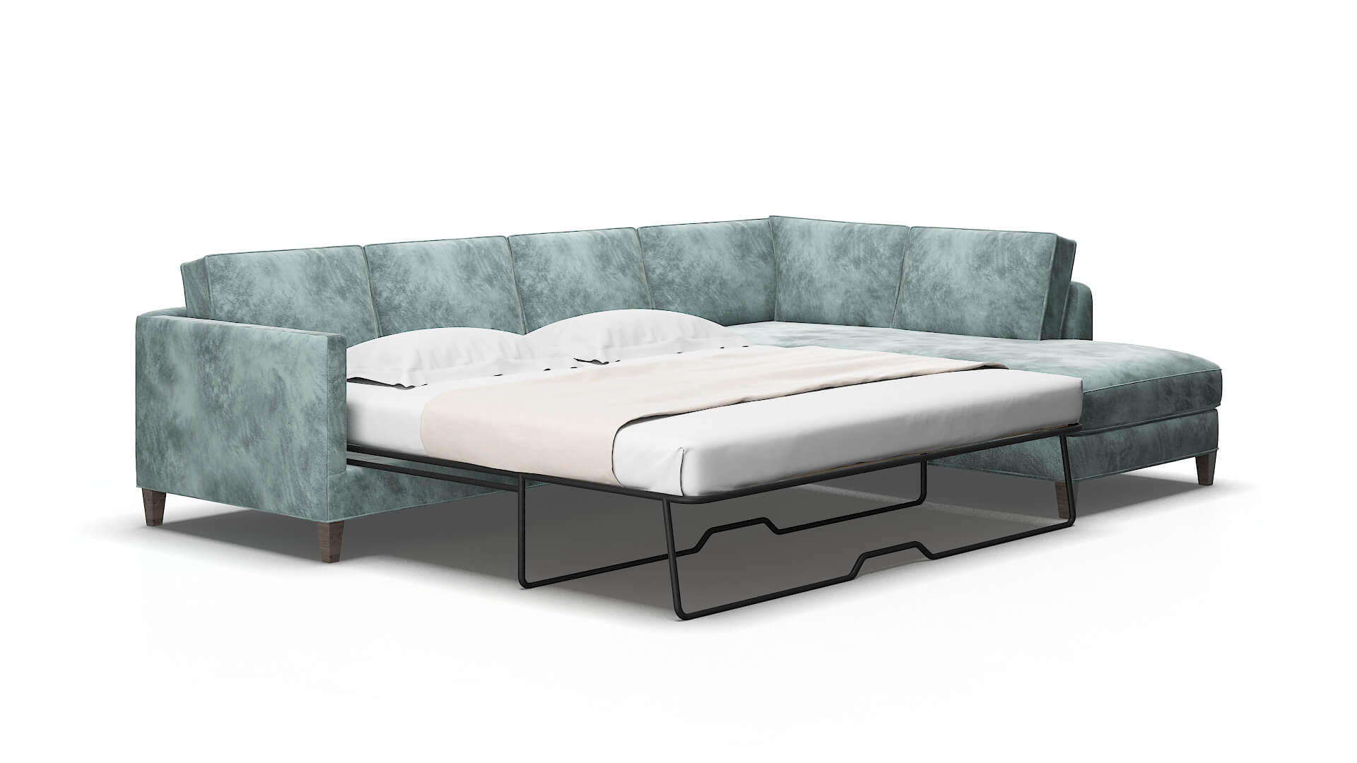 Alps Royale cloud Panel sleeper Espresso Legs  2