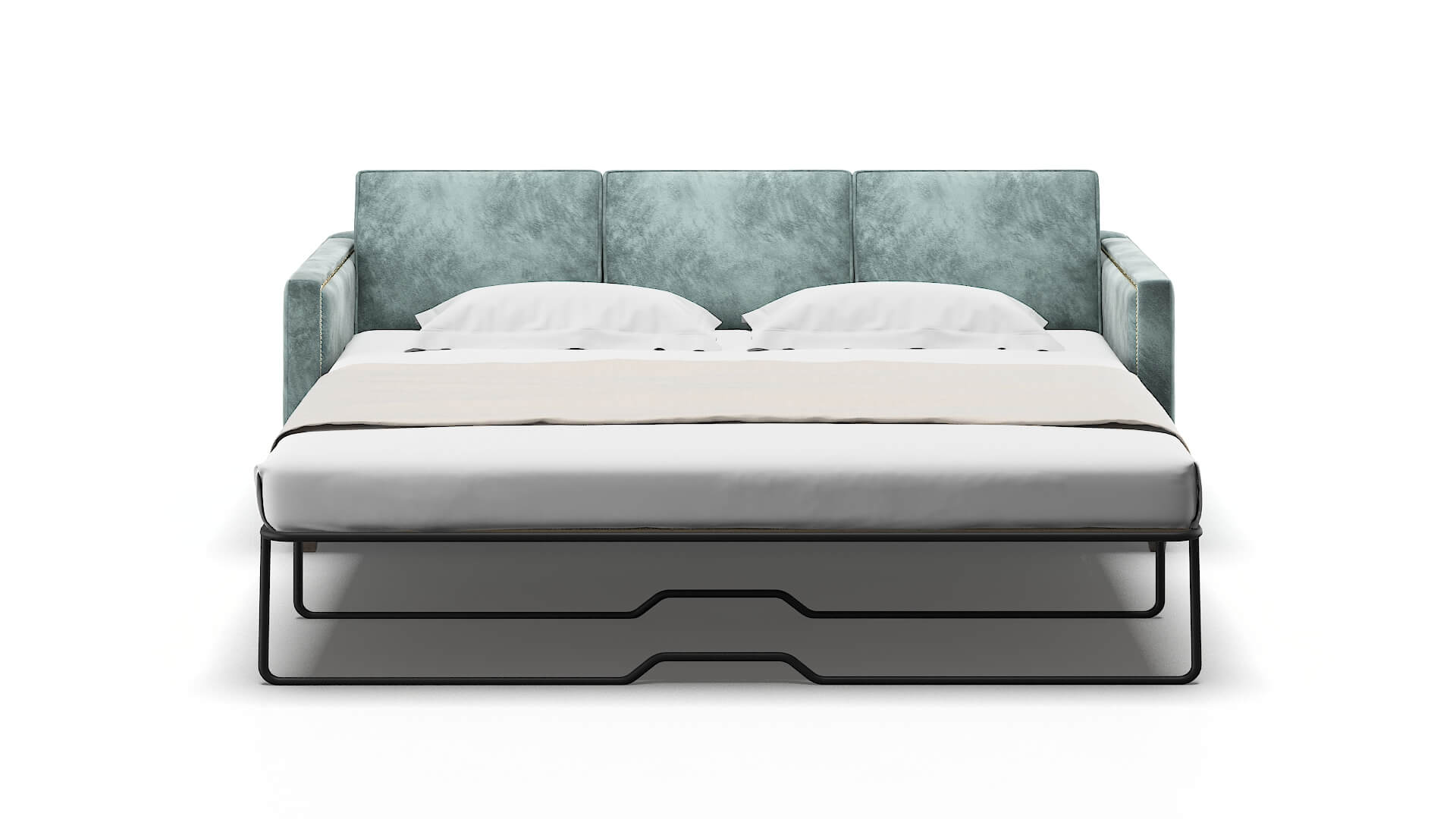 Alps Royale Cloud Sofa Sleeper Espresso legs 1