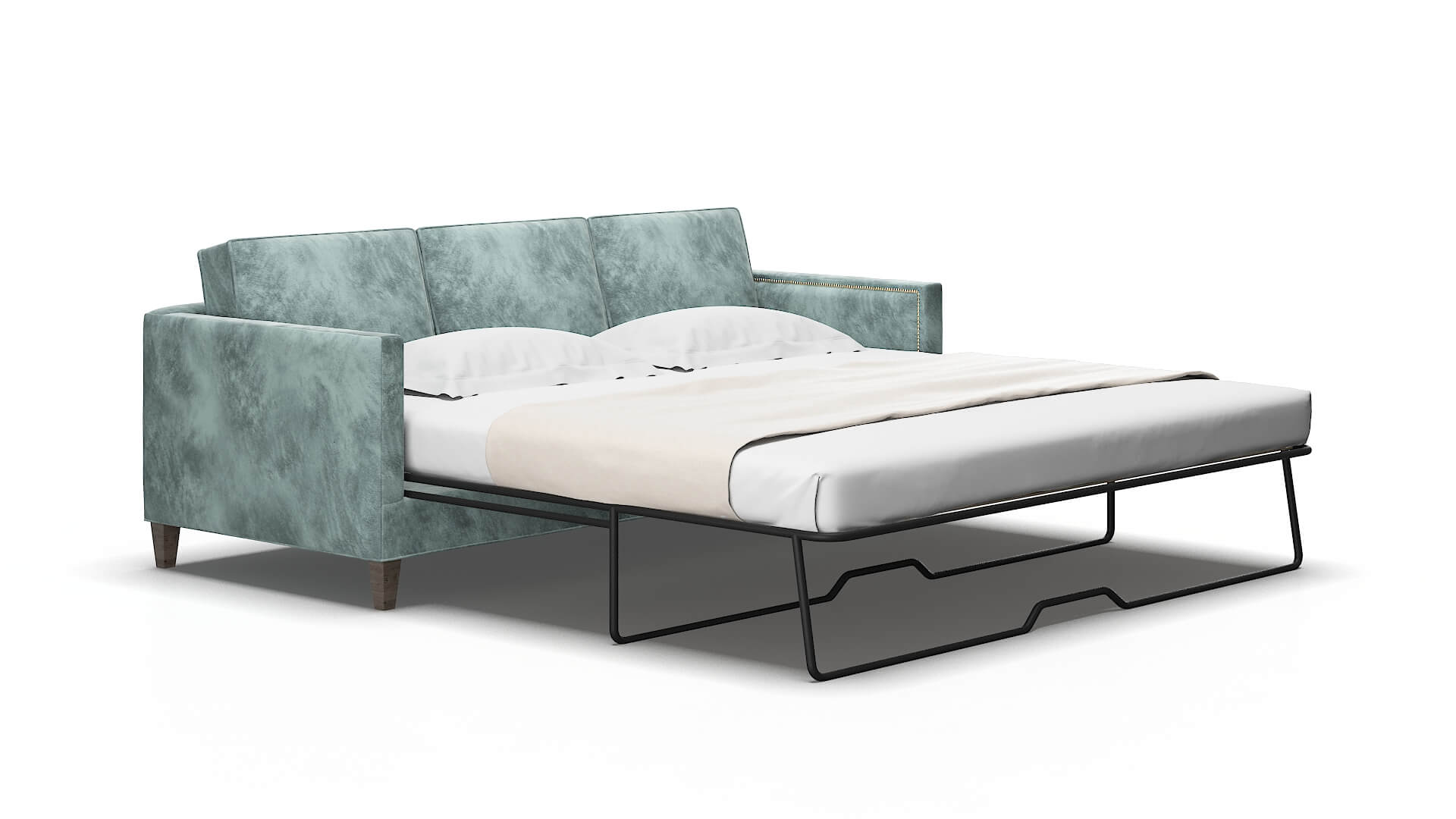 Alps Royale Cloud Sofa Sleeper Espresso legs 2