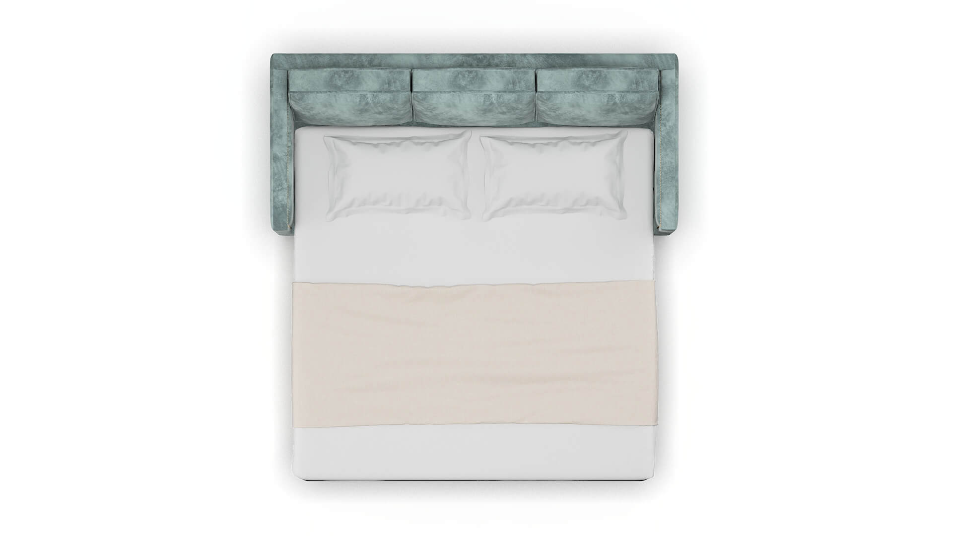 Alps Royale Cloud Sofa Sleeper Espresso legs 3