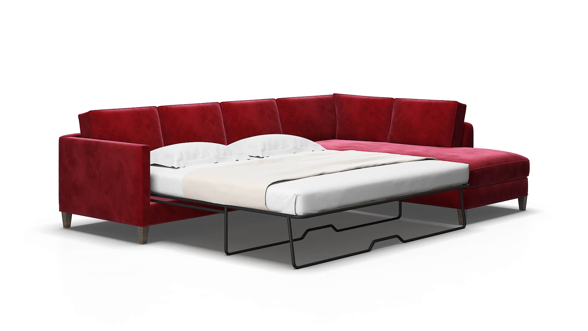 Alps Royale ruby Panel sleeper Espresso Legs  2