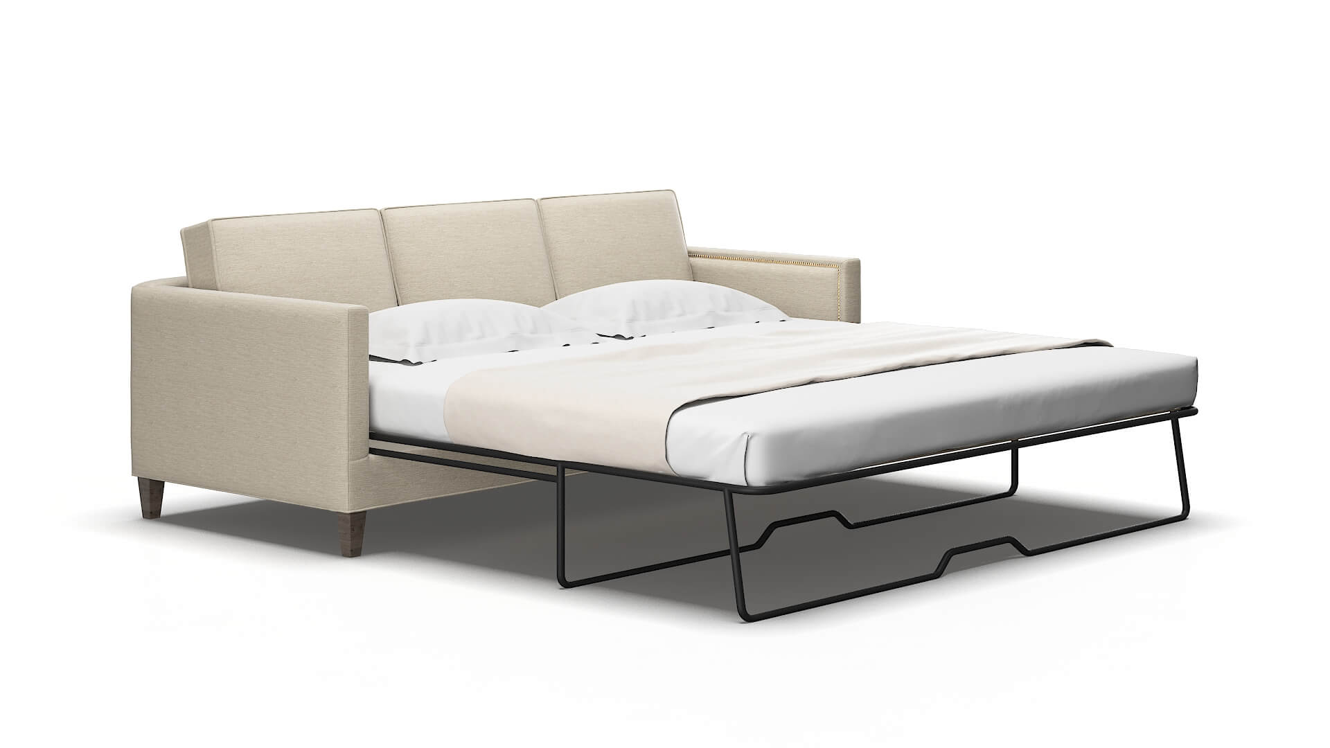 Alps Sosoftness 72 Sofa sleeper Espresso Legs  2