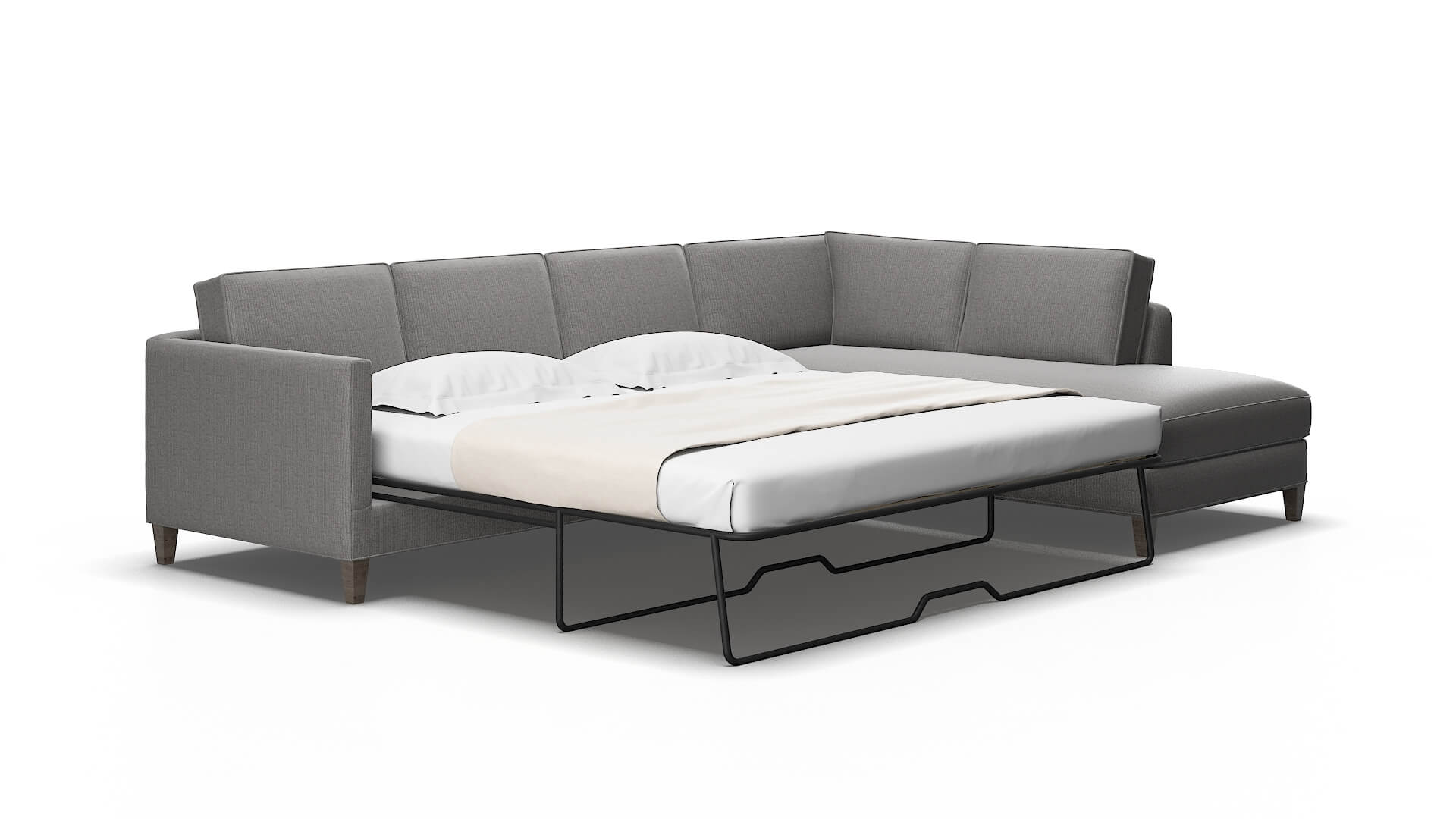 Alps Terrain oatmeal Panel sleeper Espresso Legs  2