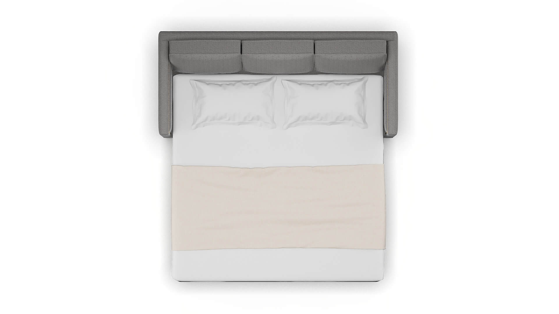 Alps Terrain Oatmeal Sofa Sleeper Espresso legs 3