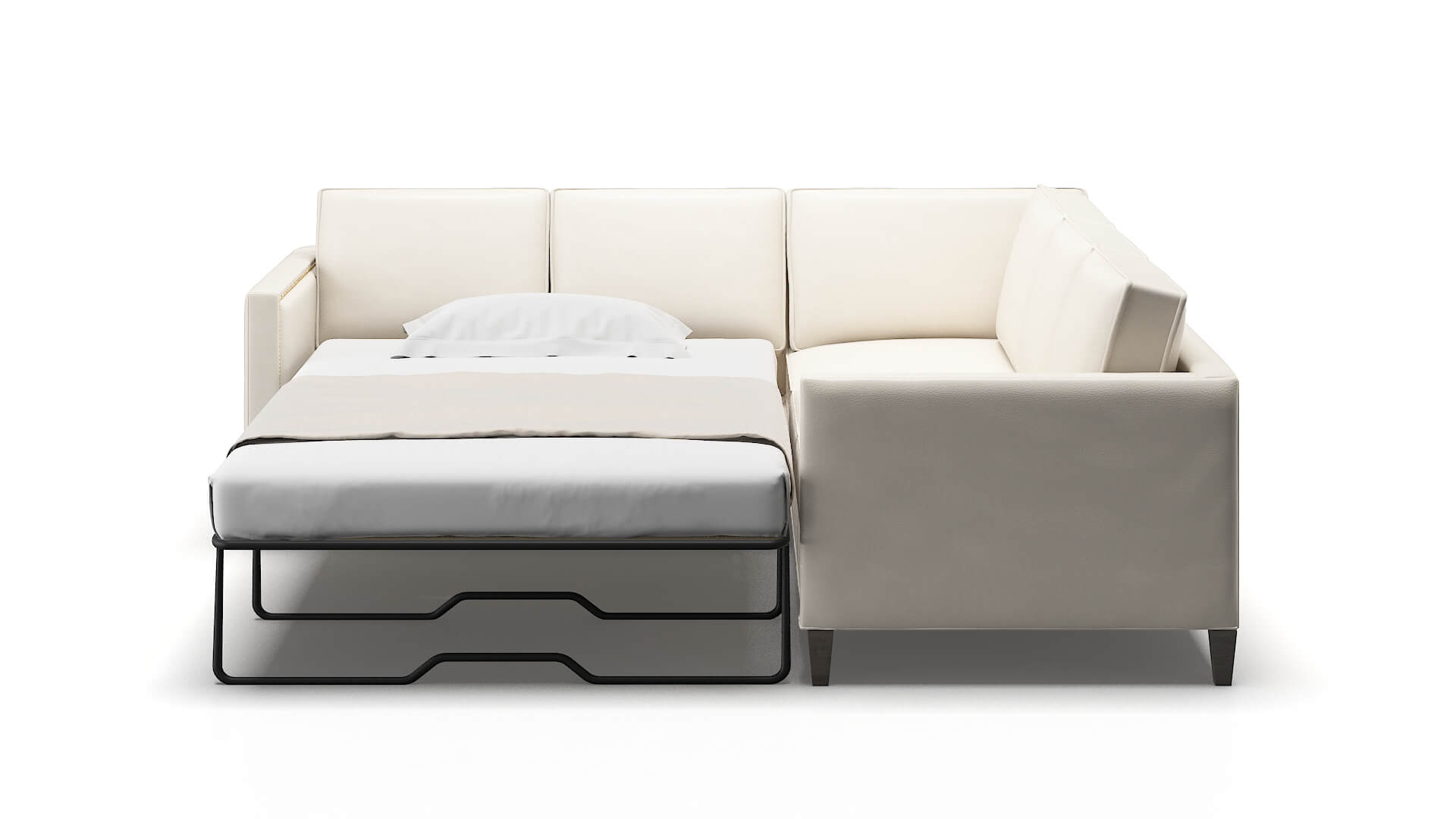 Alps Urban_d Snow Sectional Sleeper Espresso legs 1