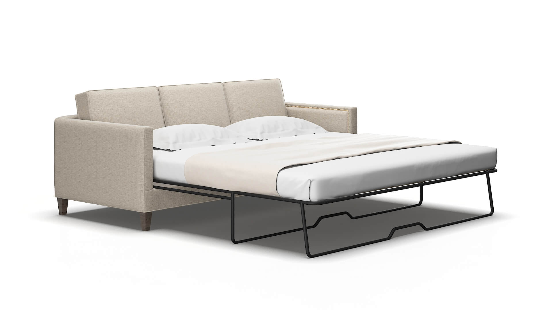 Alps Urban_d steel Sofa sleeper Espresso Legs  2