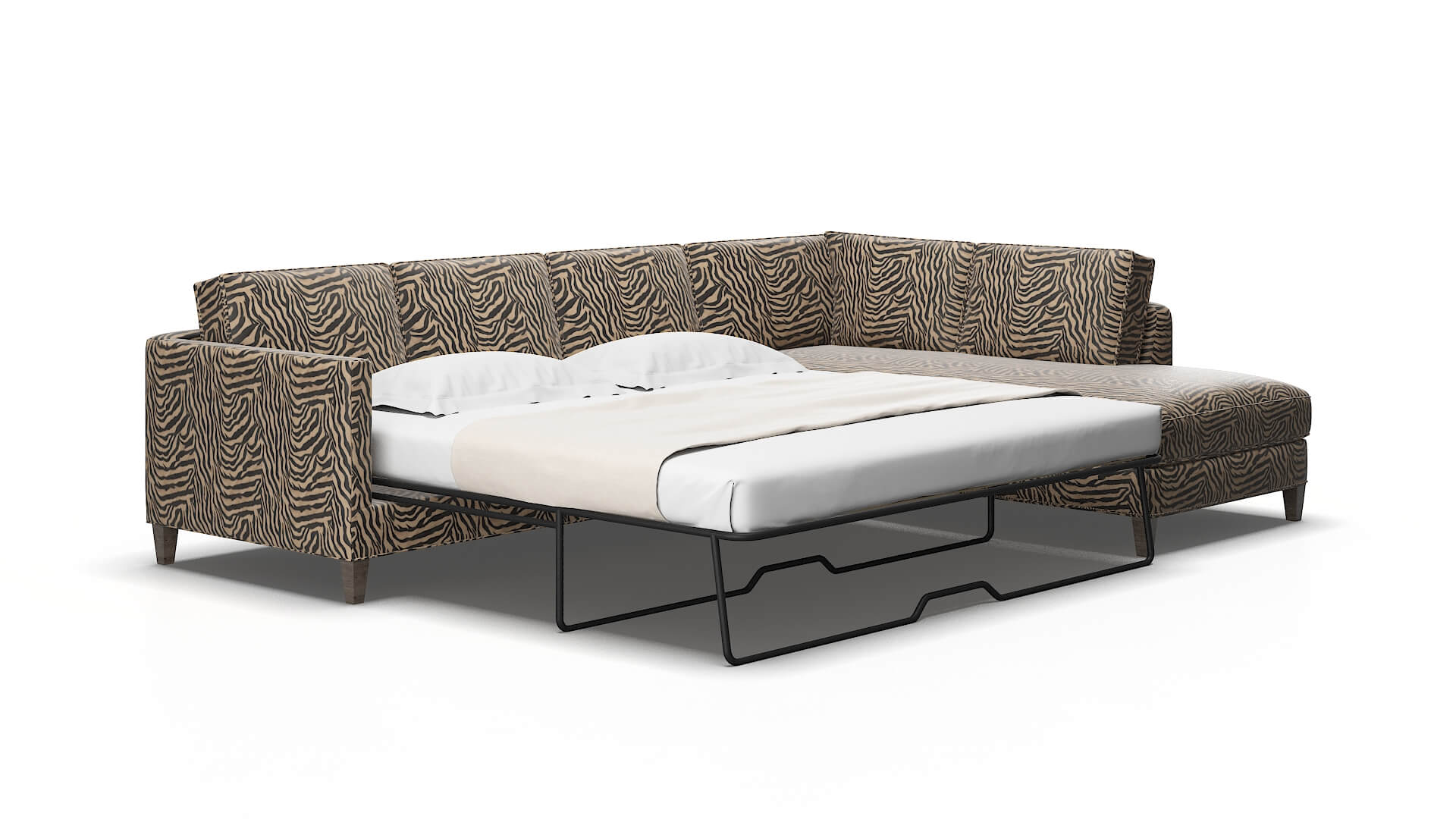 Alps Zambia coffee Panel sleeper Espresso Legs  2