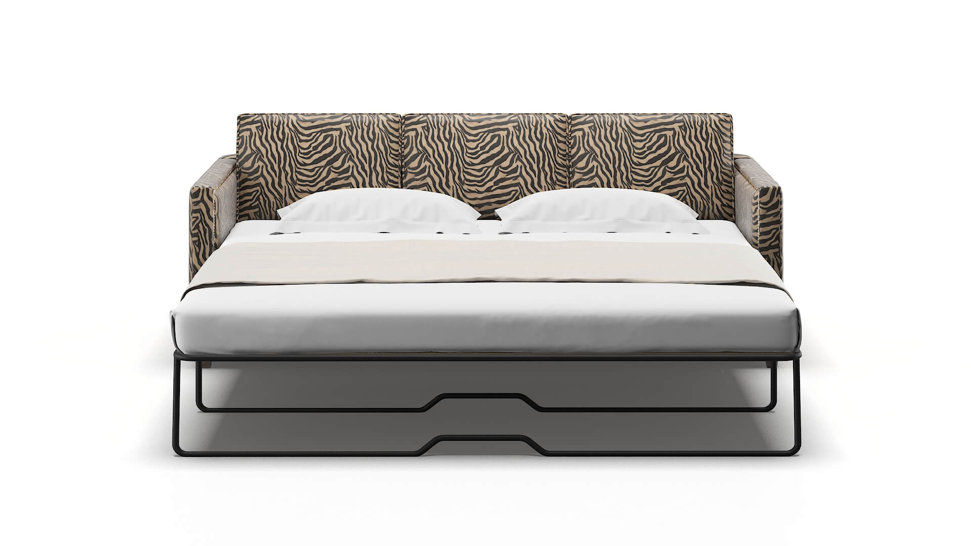 Alps Zambia Coffee Sofa Sleeper Espresso legs 1