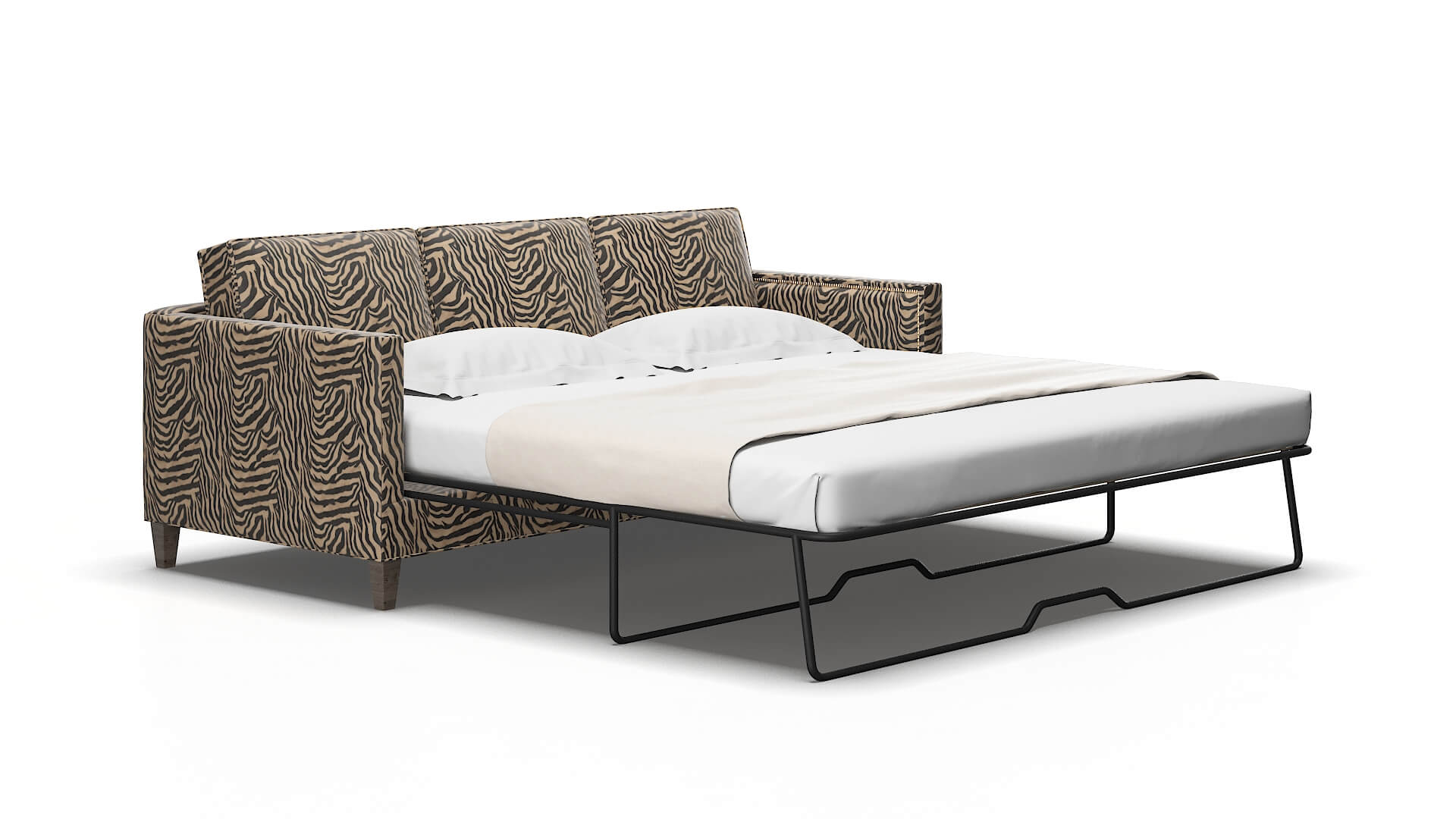 Alps Zambia coffee Sofa sleeper Espresso Legs  2