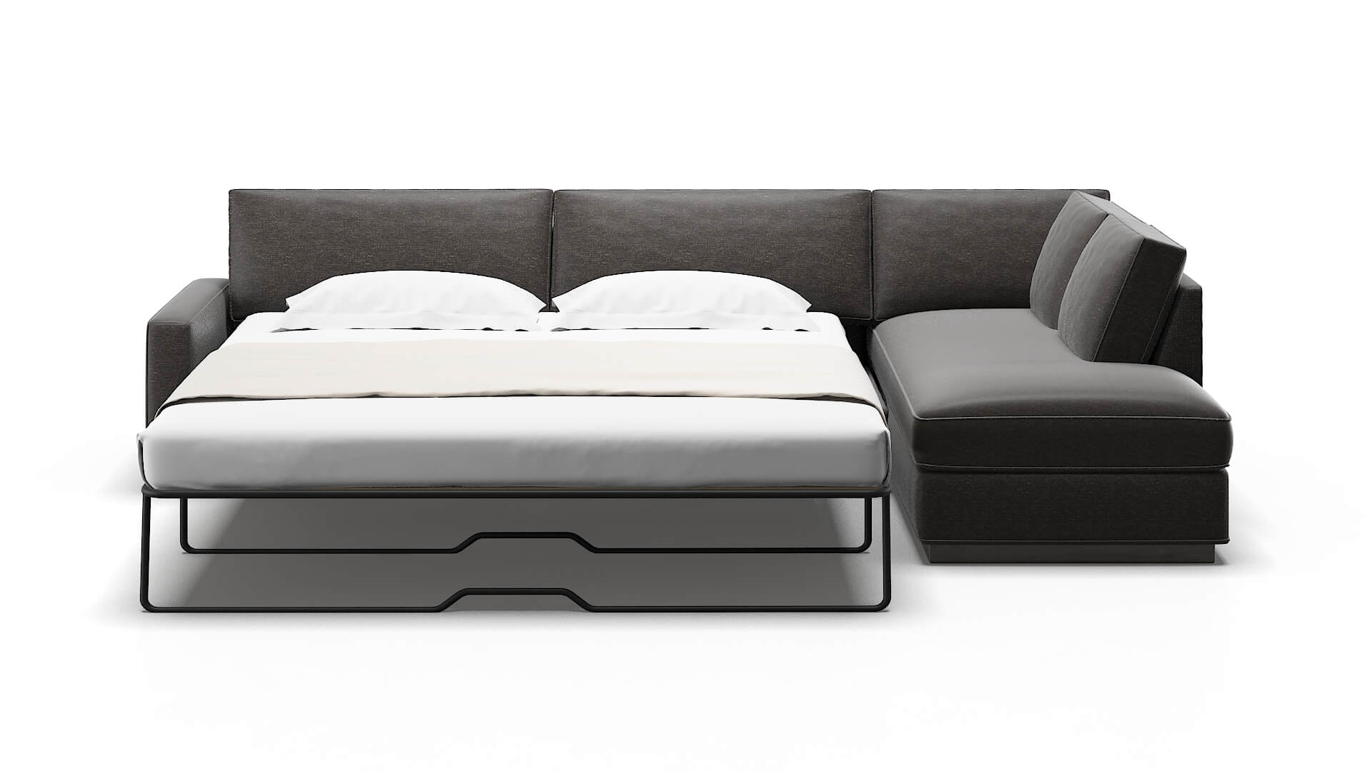 Alton Avenger Denim Panel Sleeper Espresso legs 1