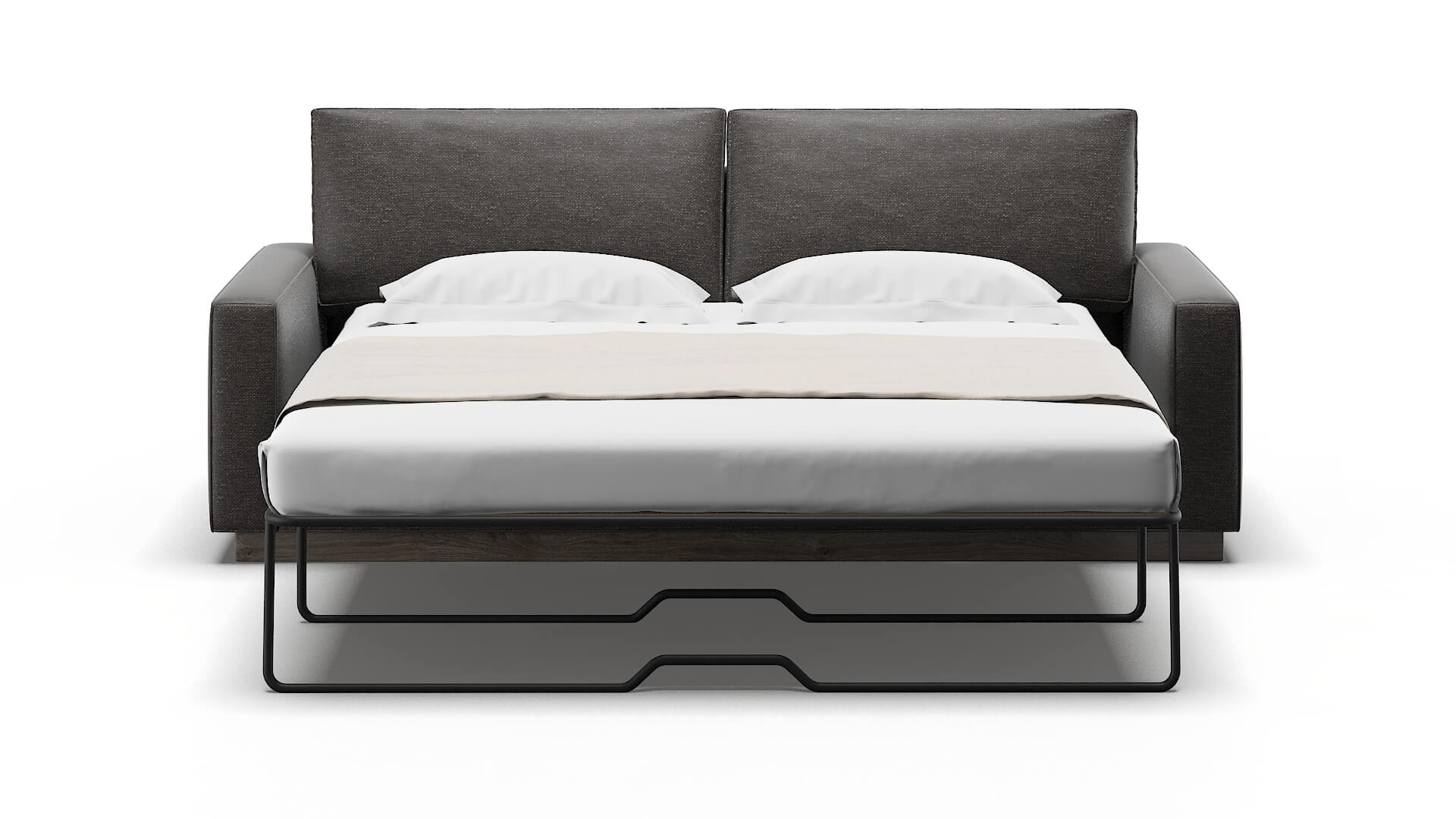 Alton Avenger Denim Sofa Sleeper Espresso legs 1